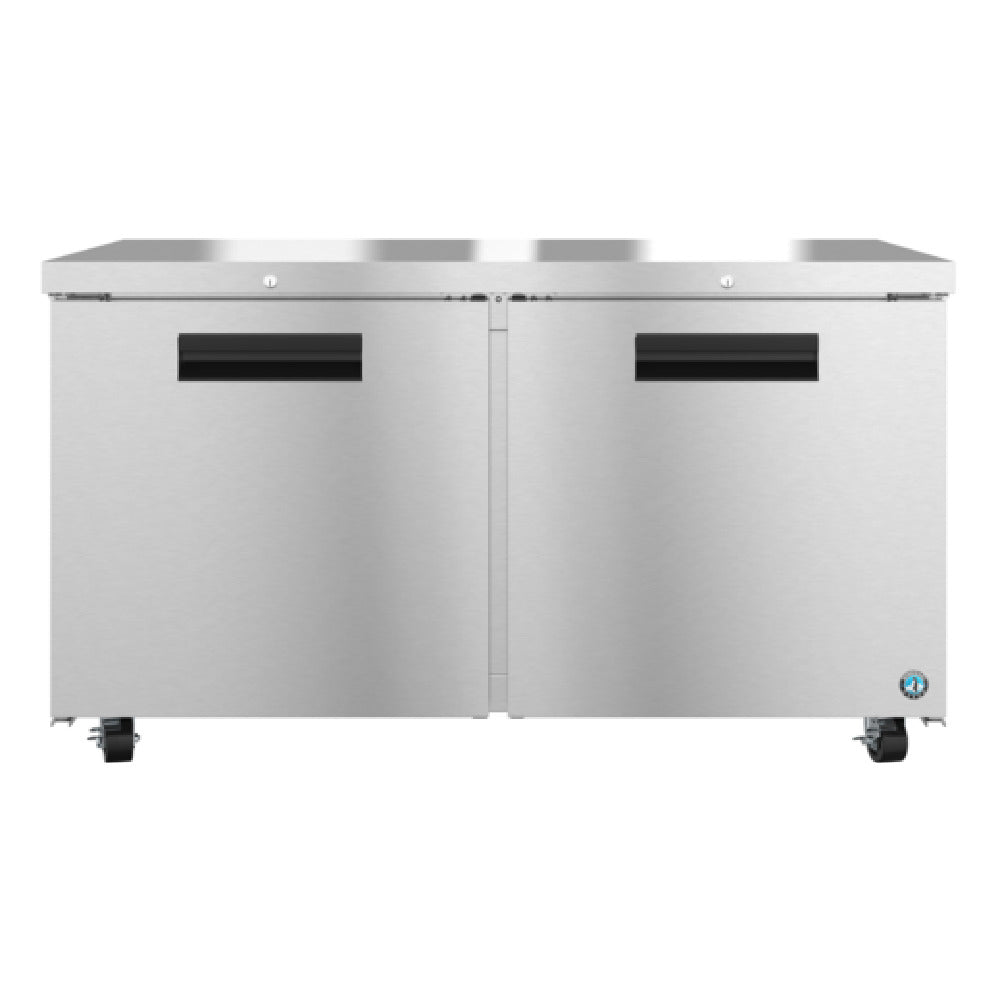 Hoshizaki UF60B-01 60 Inch Two-Section Undercounter Freezer Stainless Steel