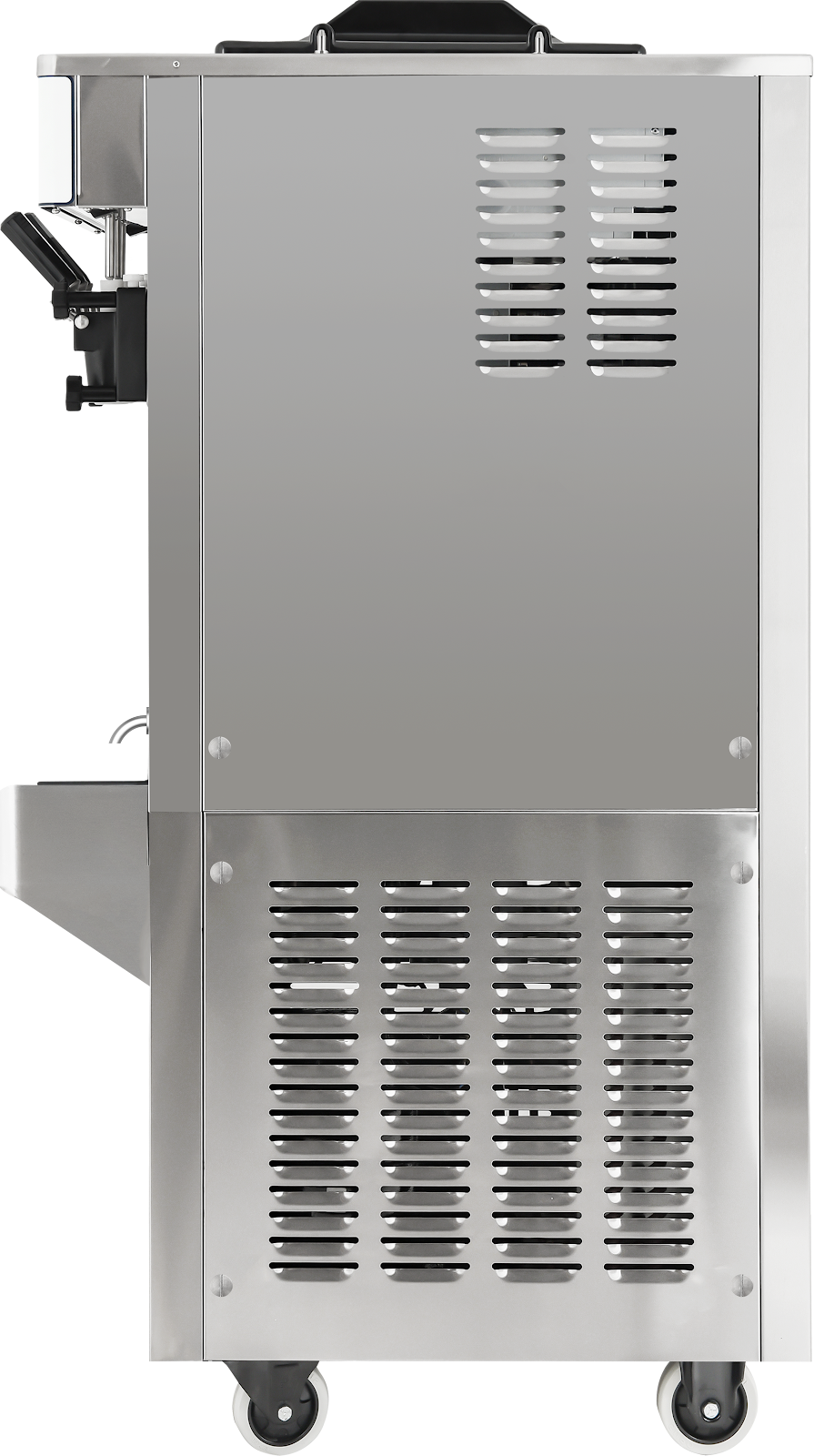 Spaceman 6250-C / 6250A-C Floor Standing Twin Twist Soft Serve Machine, 2 Flavors