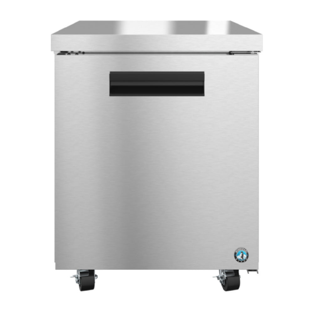 Hoshizaki UF27B 27 Inch Undercounter Freezer 7.21 cu ft Solid Door Stainless Steel