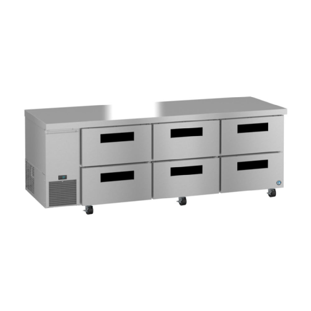 Hoshizaki ULR93B-D6 93 Inch Under counter Refrigerator 30.17 cu ft Reach-in