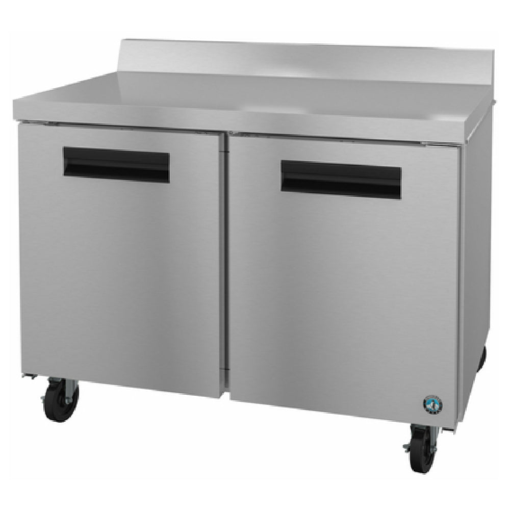 Hoshizaki WF48B 48 Inch Worktop Freezer R290 Hydrocarbon Two Section Stainless Steel