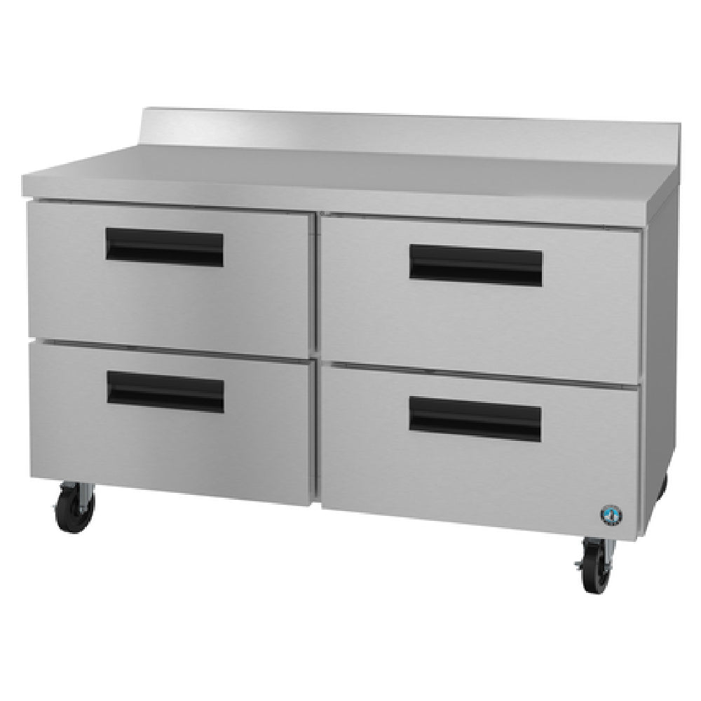 Hoshizaki WF48B-D4 48 Inch Worktop Freezer Reach-in 13.66 cu ft Two Section