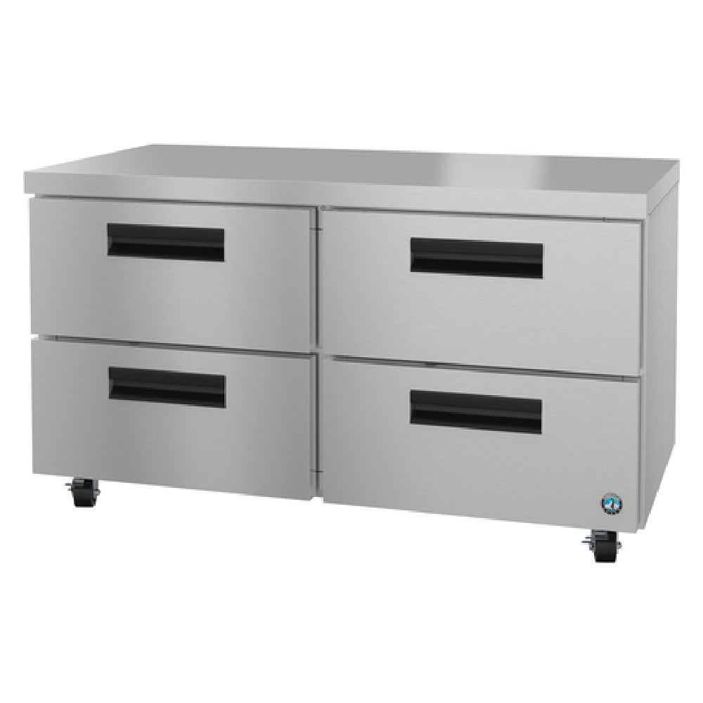Hoshizaki UR60B-D4 60 Inch Stainless Steel Undercounter Refrigerator 15.27 cu ft
