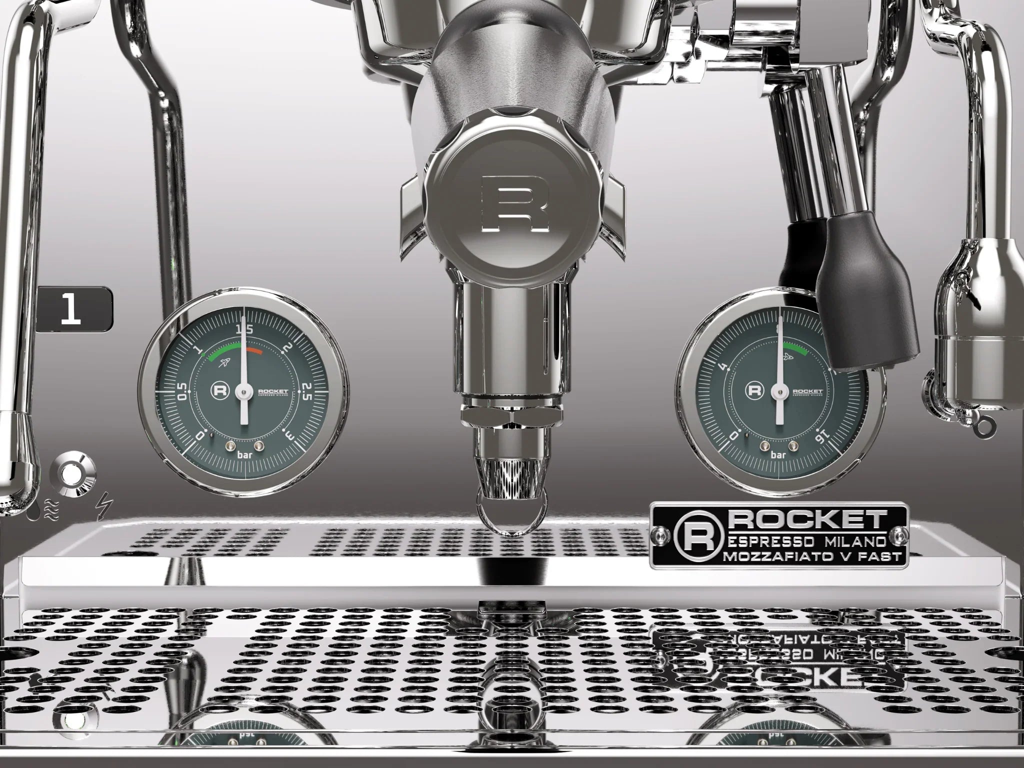 Rocket Espresso Mozzafiato Fast V - Chrome