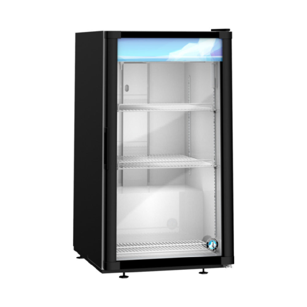 Hoshizaki RM-7-HC-BLK 21 Inch Refrigerated Merchandiser Countertop 5.97 cu ft
