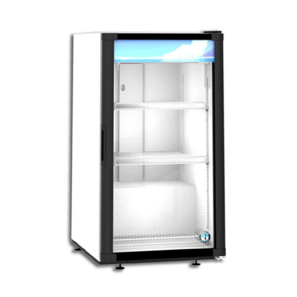 Hoshizaki RM-7-HC-WHT 21 Inch Countertop Refrigerated Merchandiser 5.97 cu ft