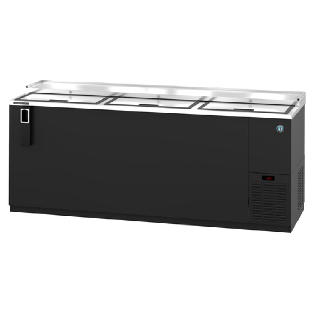 Hoshizaki CC80 80 Inch Refrigerated Bottle Cooler with Three Section 24.67 cu ft