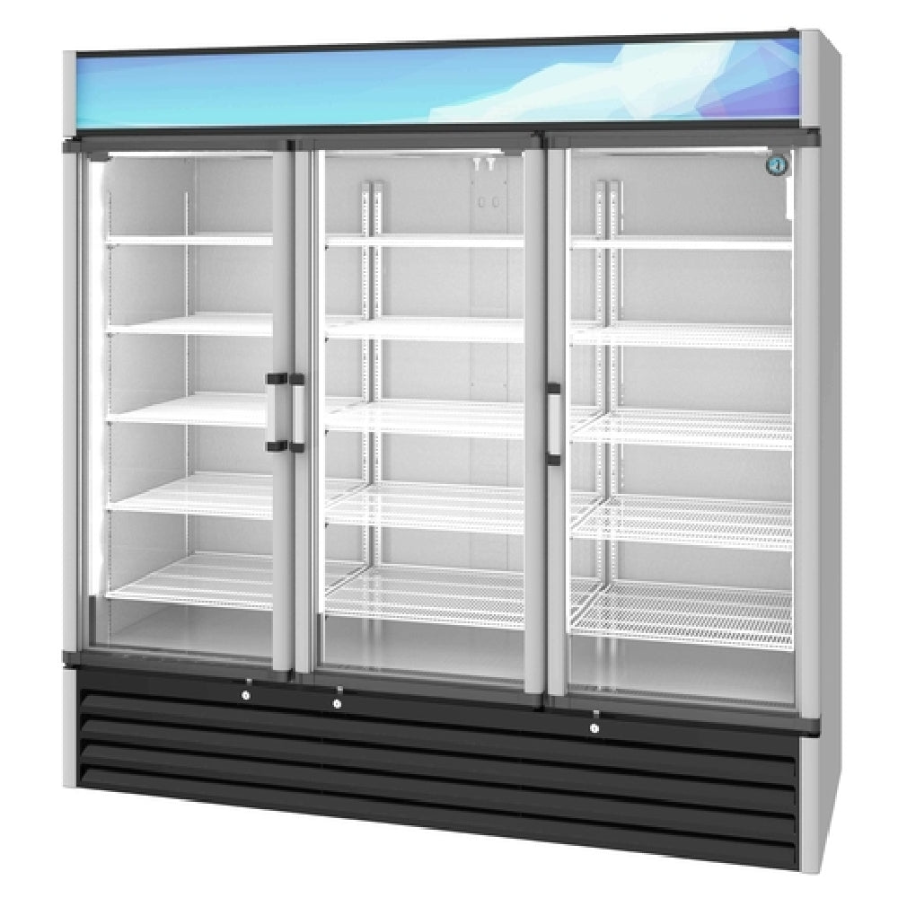 Hoshizaki RM-65-HC 78 Inch Refrigerated Merchandiser 56.04 cu ft Three Section
