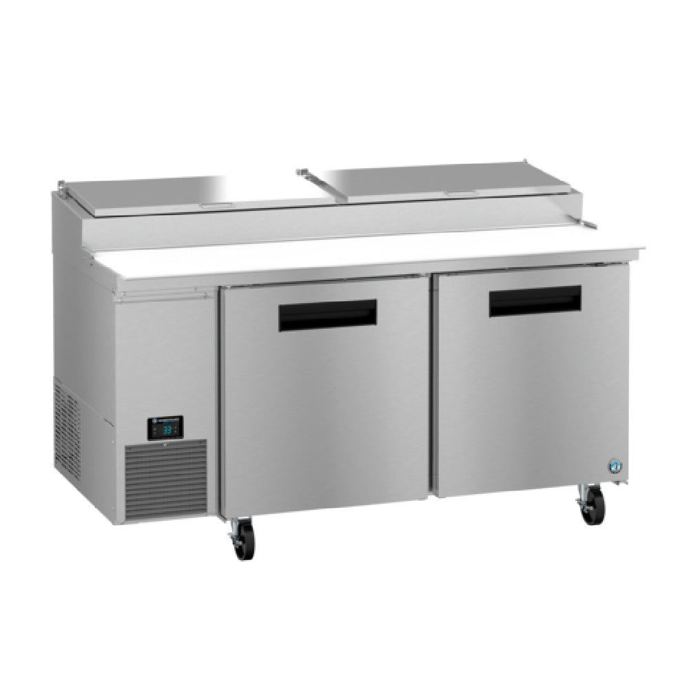 Hoshizaki PR67B 67 Inch Two Section Refrigerated Counter with Cutting Board