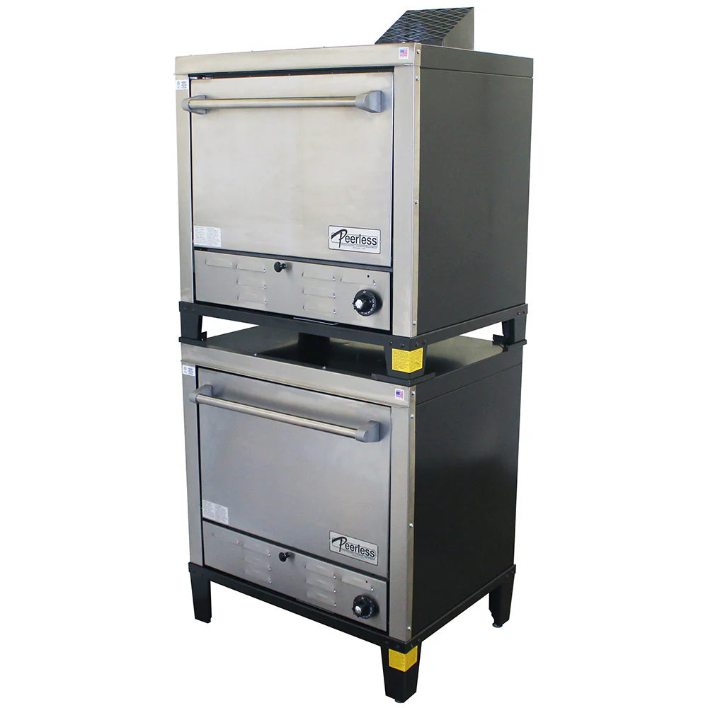 Peerless C231B Double Stack Gas Bake Oven