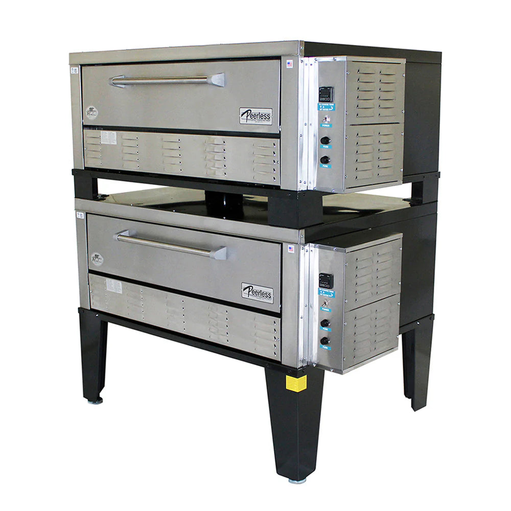 Peerless CE42PESC Double Stack Electric Deck Oven