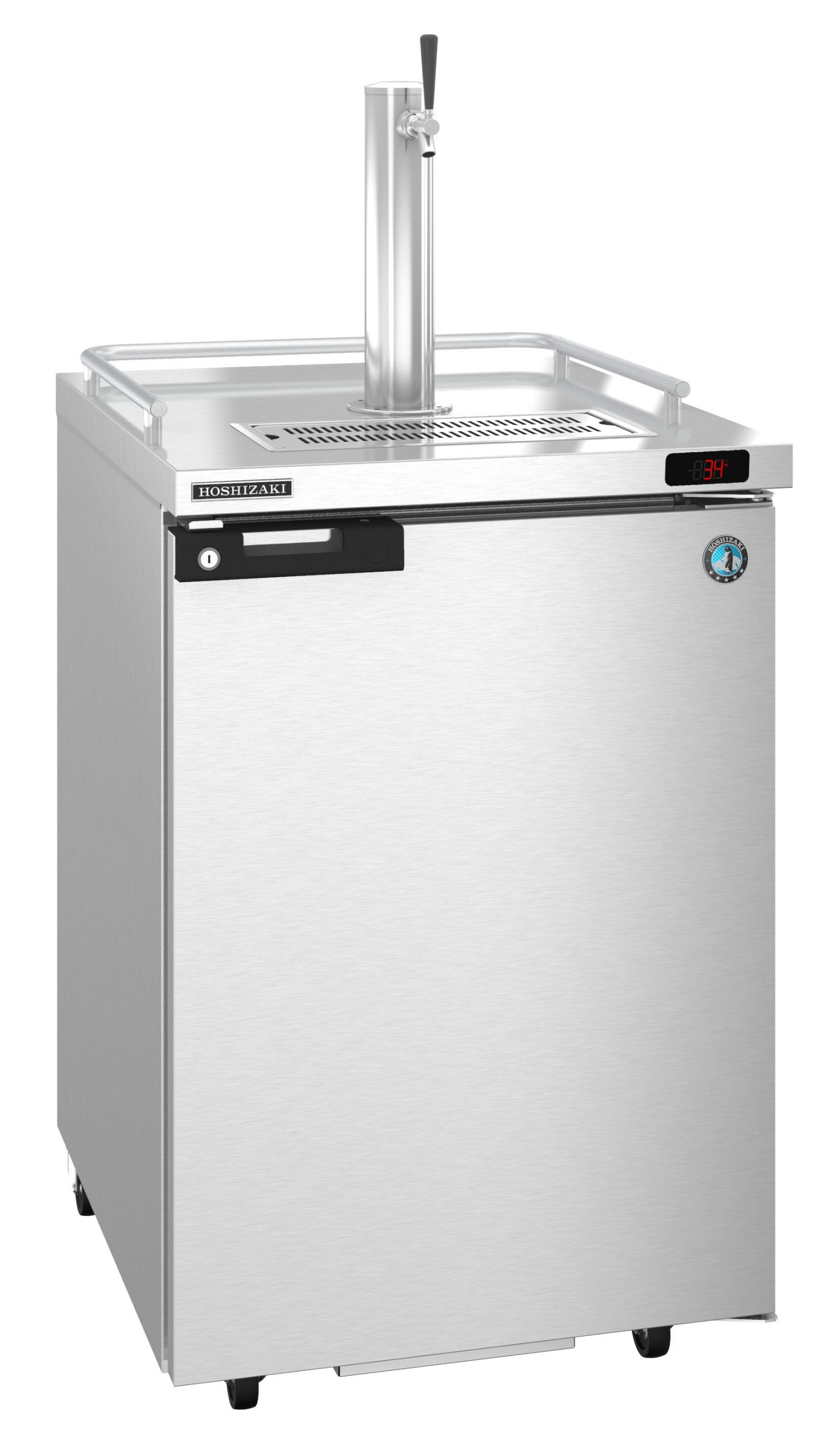 Hoshizaki DD24-S 25 Inch Direct Draw Draft Beer Cooler with Locking Door
