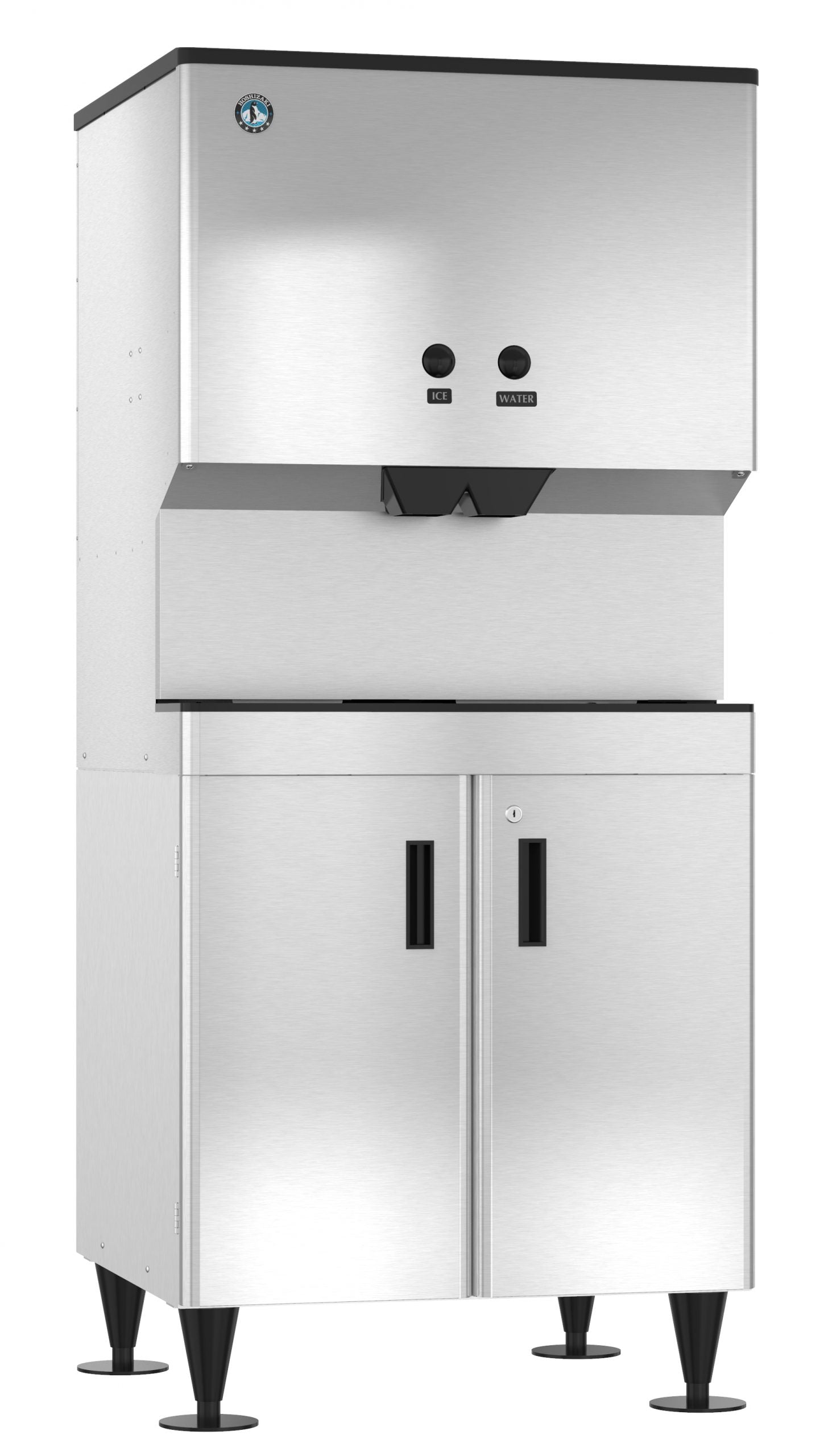 Hoshizaki DM-200B Air-Cooled Ice and Water Dispenser Countertop