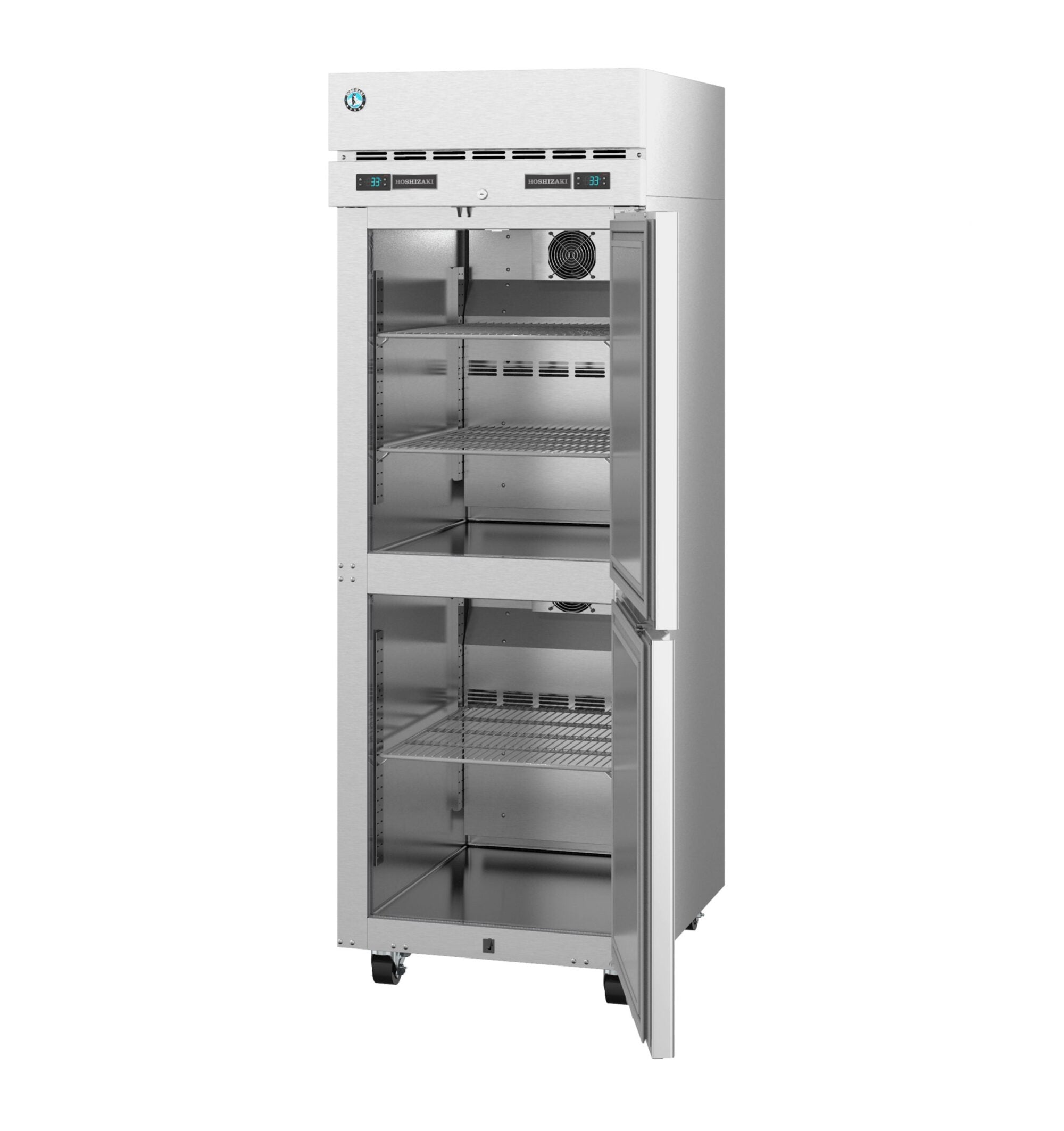 Hoshizaki DT1A-HS 27 Inch Dual Temp Refrigerator Freezer with 10.19 cu ft