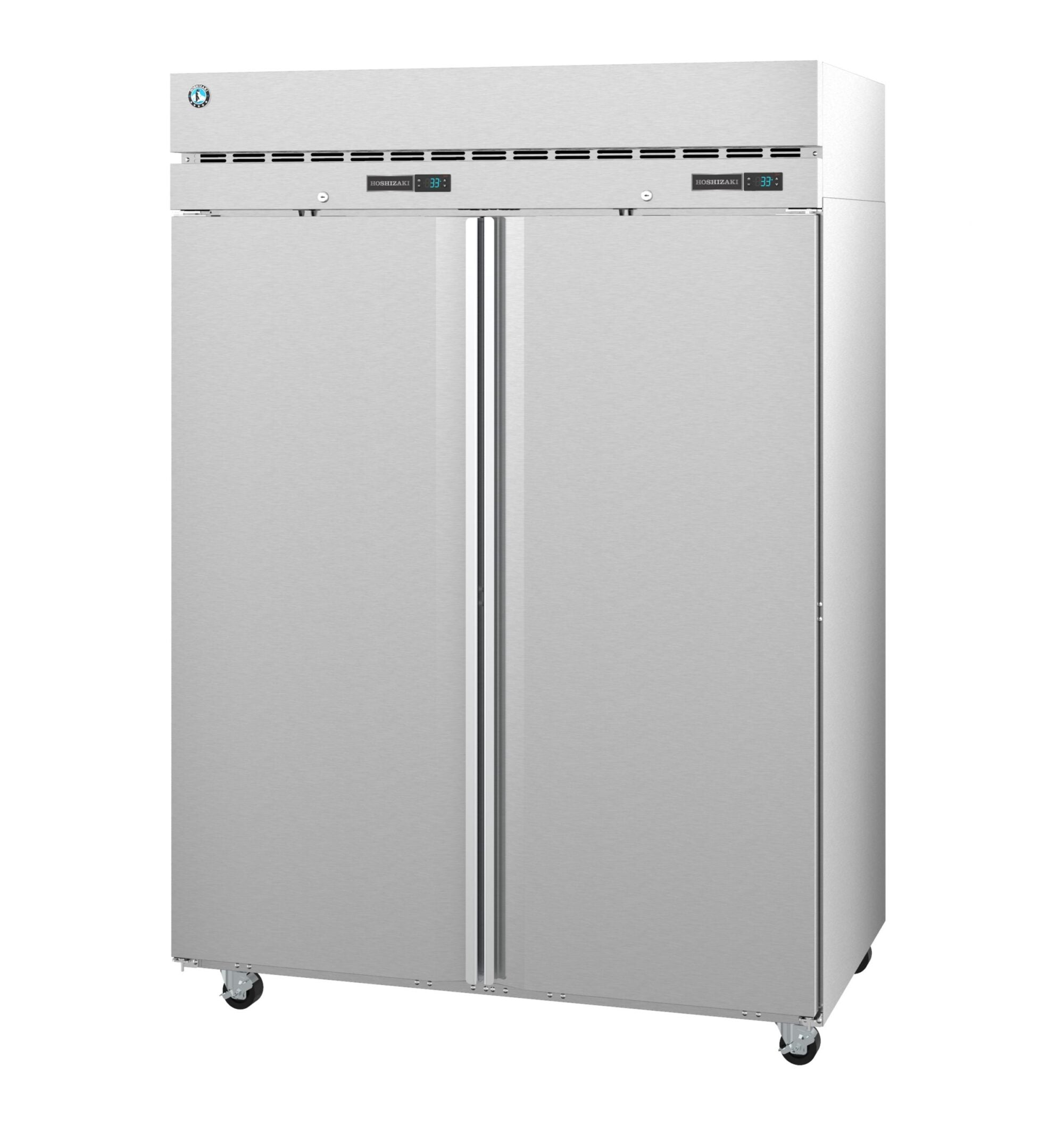 Hoshizaki DT2A-FS 55 Inch Stainless Steel Dual Temp Refrigerator Freezer 46.2 cu ft