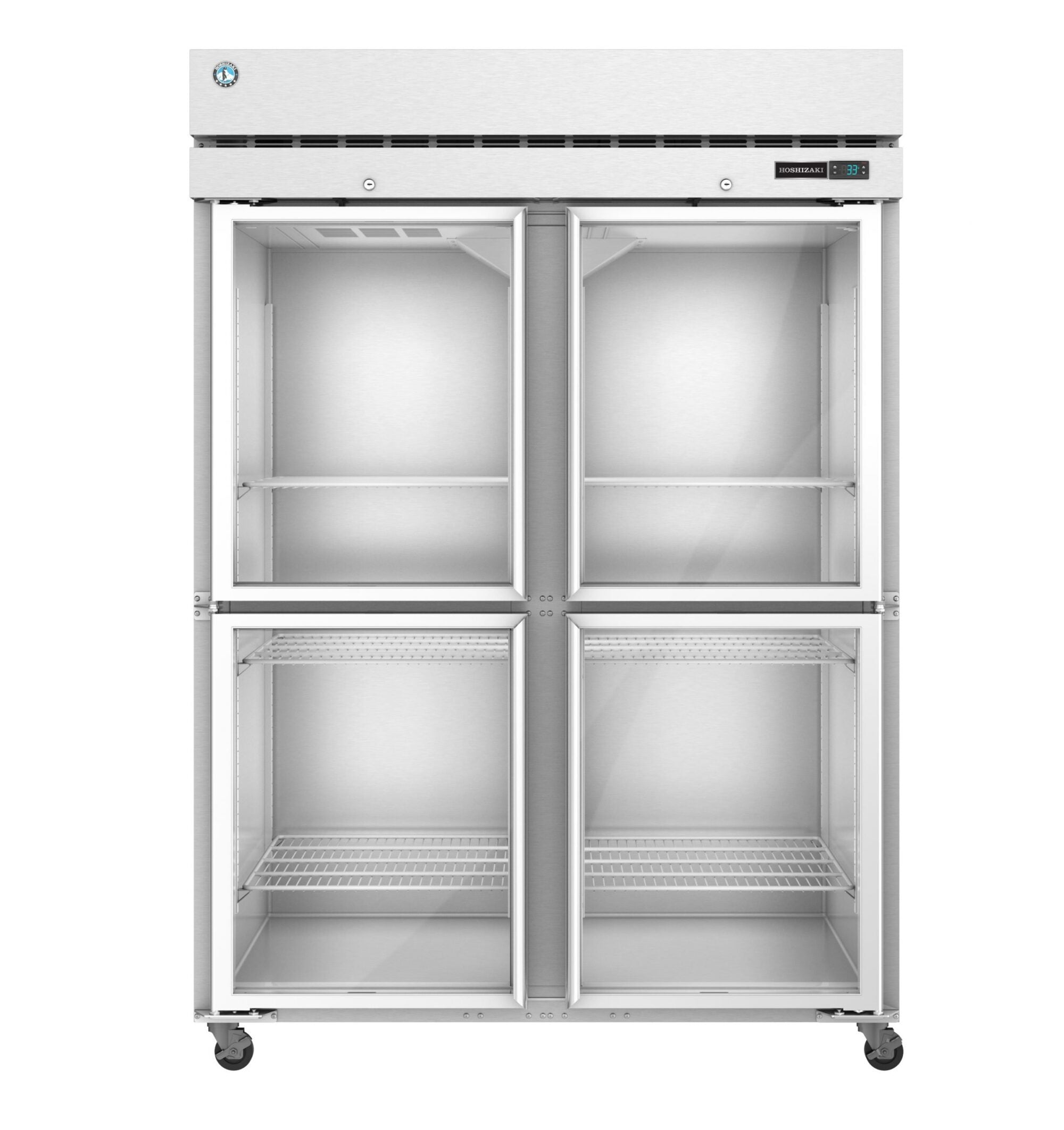 Hoshizaki F2A-HG 55 Inch Reach-In Freezer 50.37 cu ft with Glass Doors