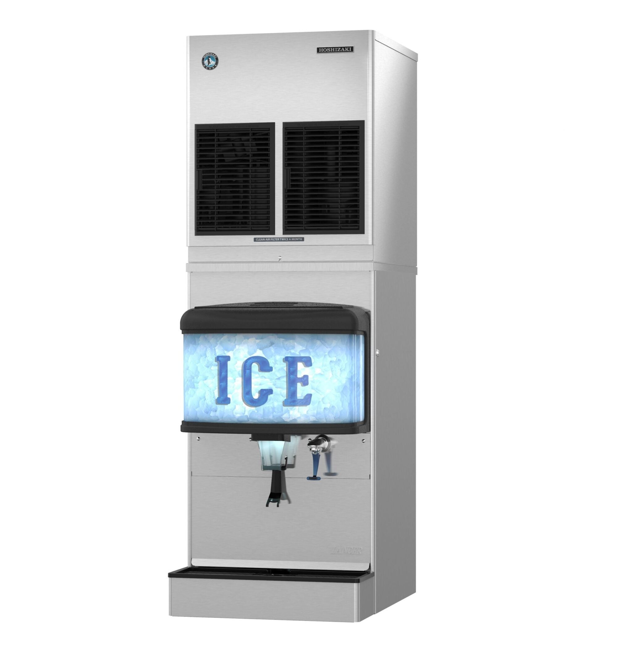 Hoshizaki FD-650MRJZ-C Remote Air-Cooled Ice Maker Cubelet-Style