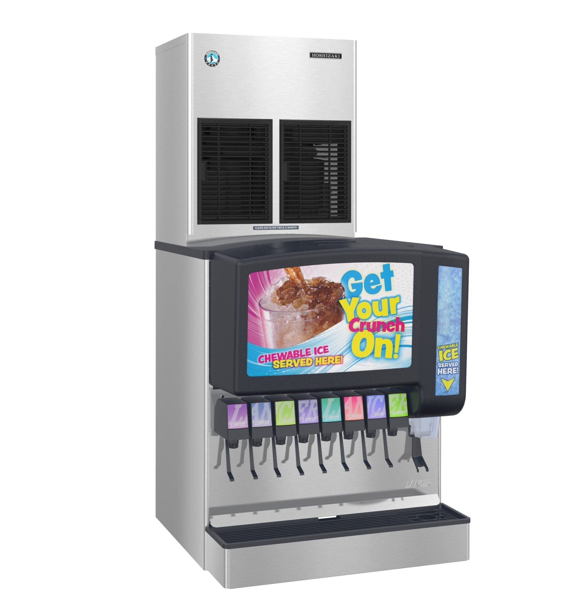 Hoshizaki FS-1022MLJ-C Air-cooled Ice Maker Nugget-Style Cubelet