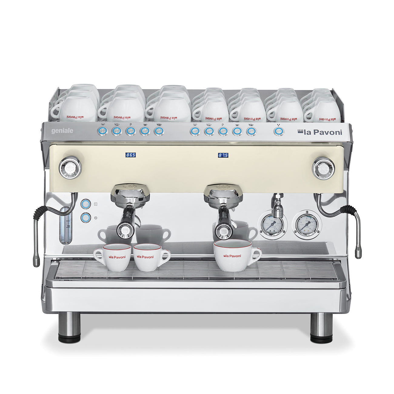 La Pavoni Geniale 2 Group Volumetric Espresso Machine