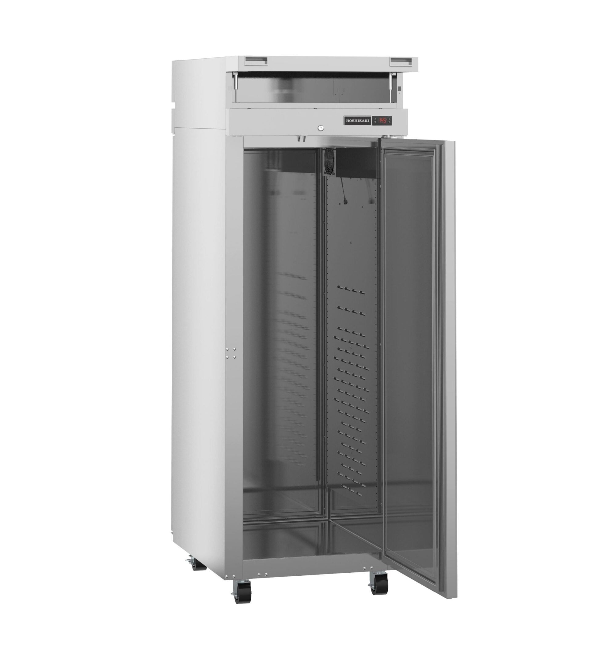 Hoshizaki HC1A-FS-FS 27 Inch Heated Cabinet Pass-Thru One Section Solid Doors