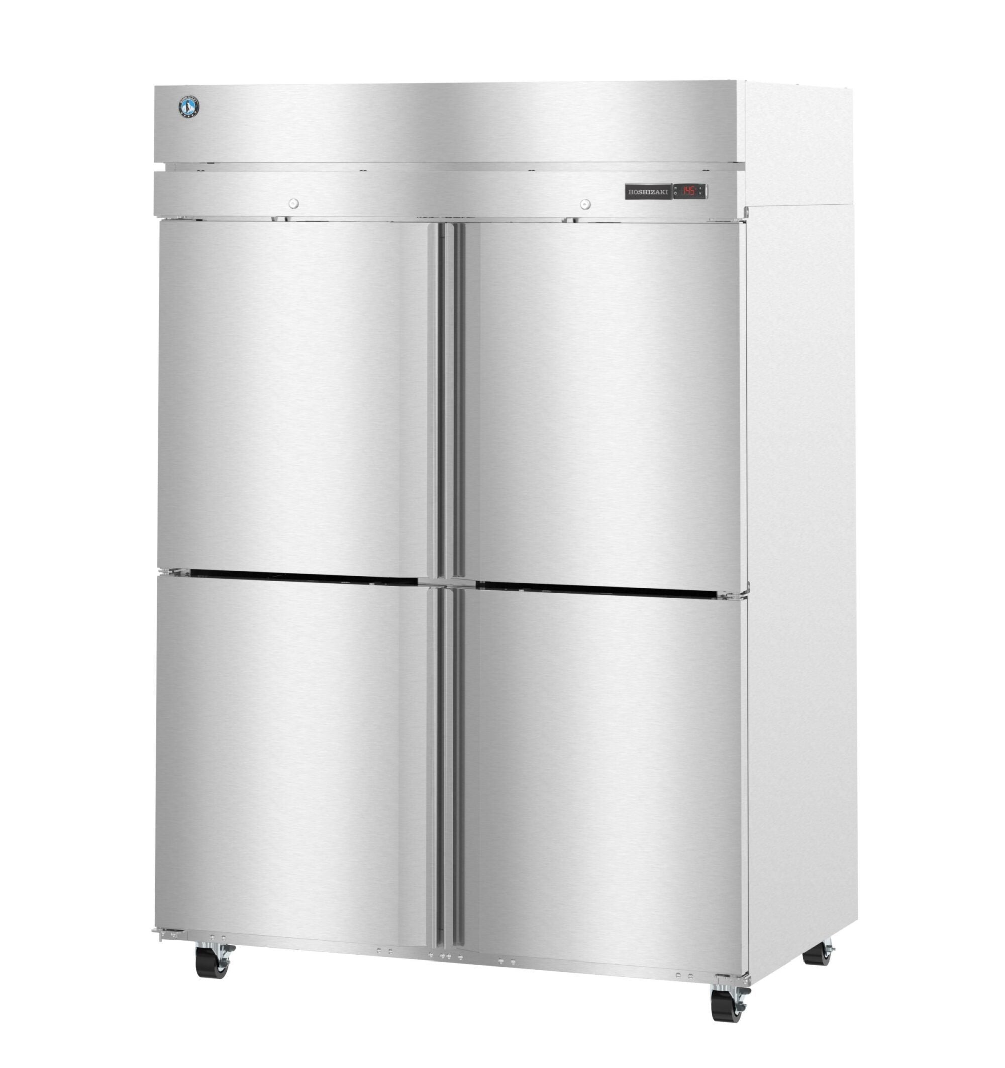 Hoshizaki HC2A-FS 55 Inch Heated Cabinet Upright Dual Section Stainless Steel and Insulated