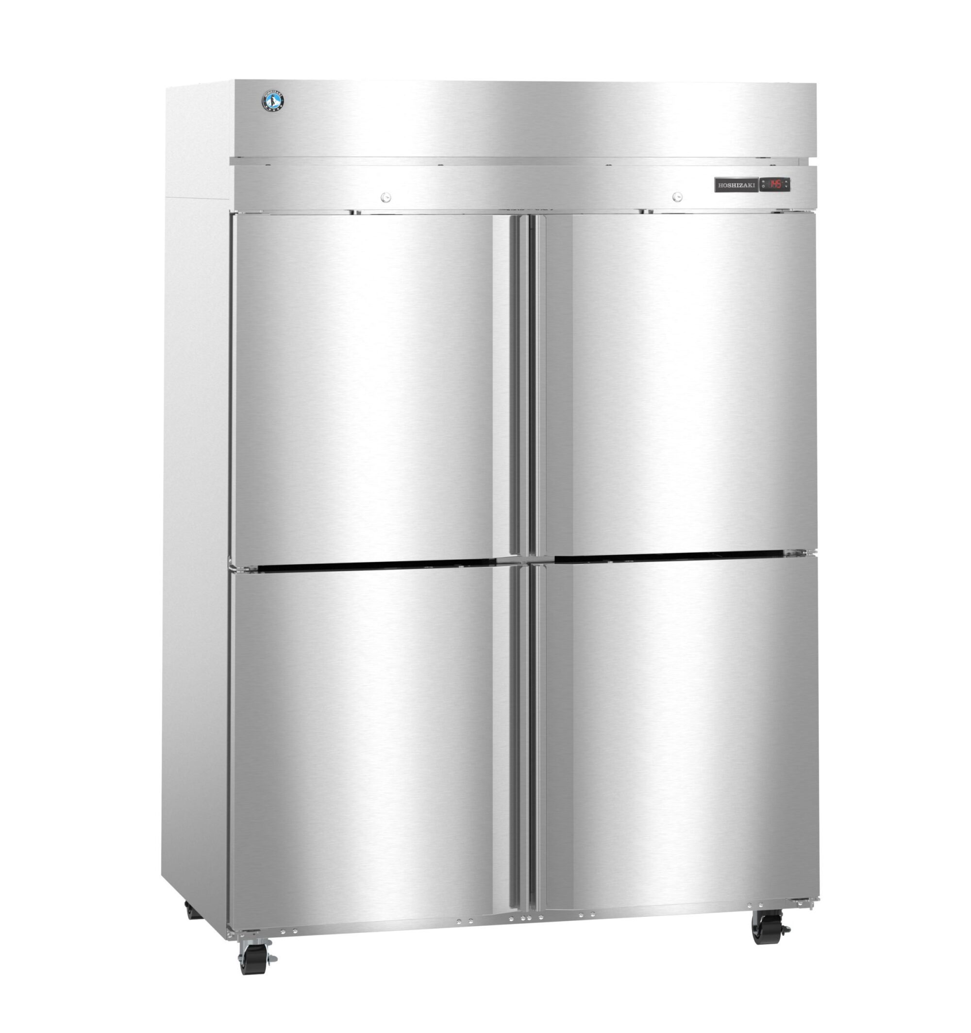 Hoshizaki HC2A-FS 55 Inch Heated Cabinet Upright Dual Section Stainless Steel and Insulated