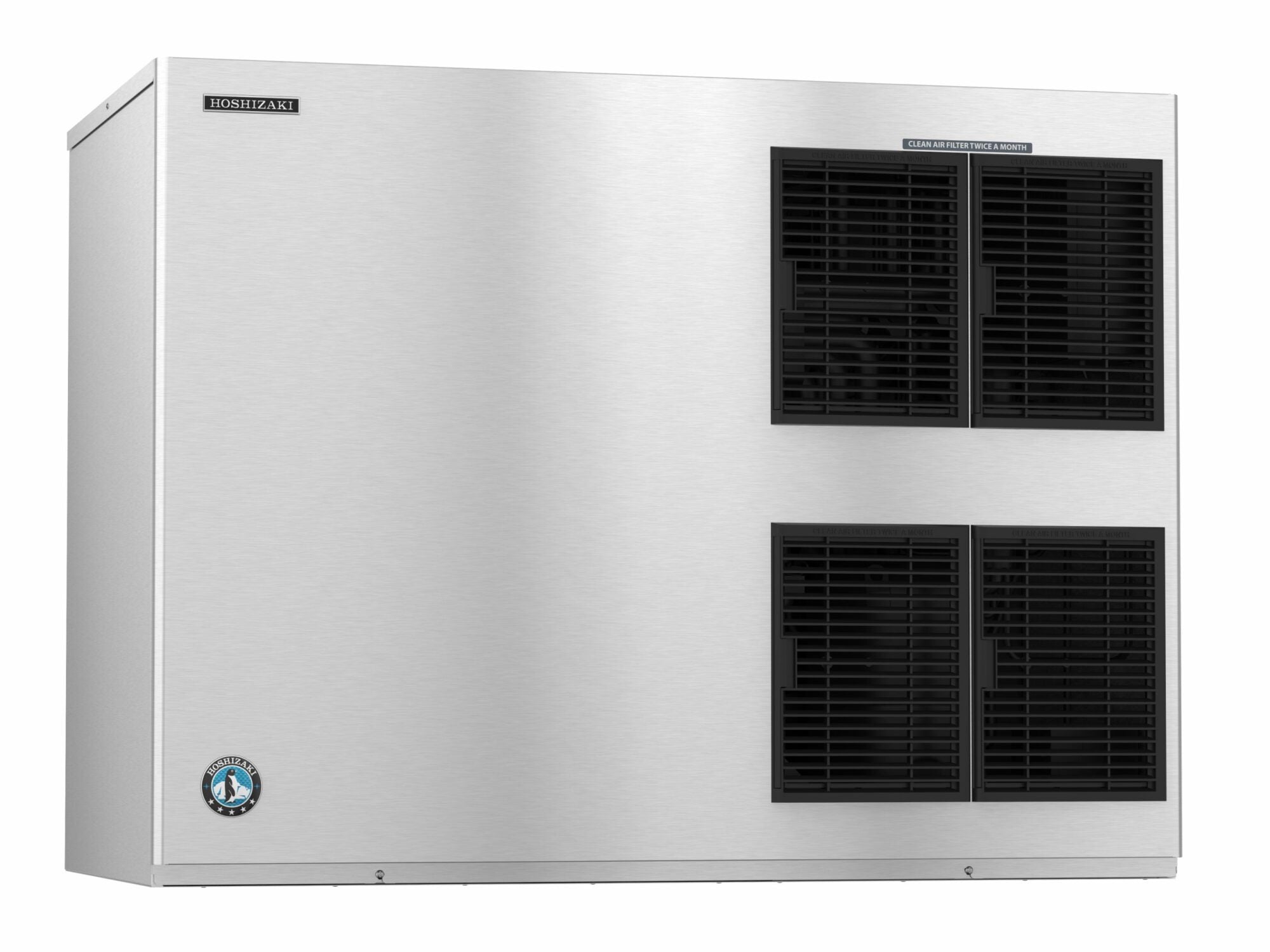 Hoshizaki KM-1900SAJ Cube-Style Air-Cooled Ice Maker Crescent Cube