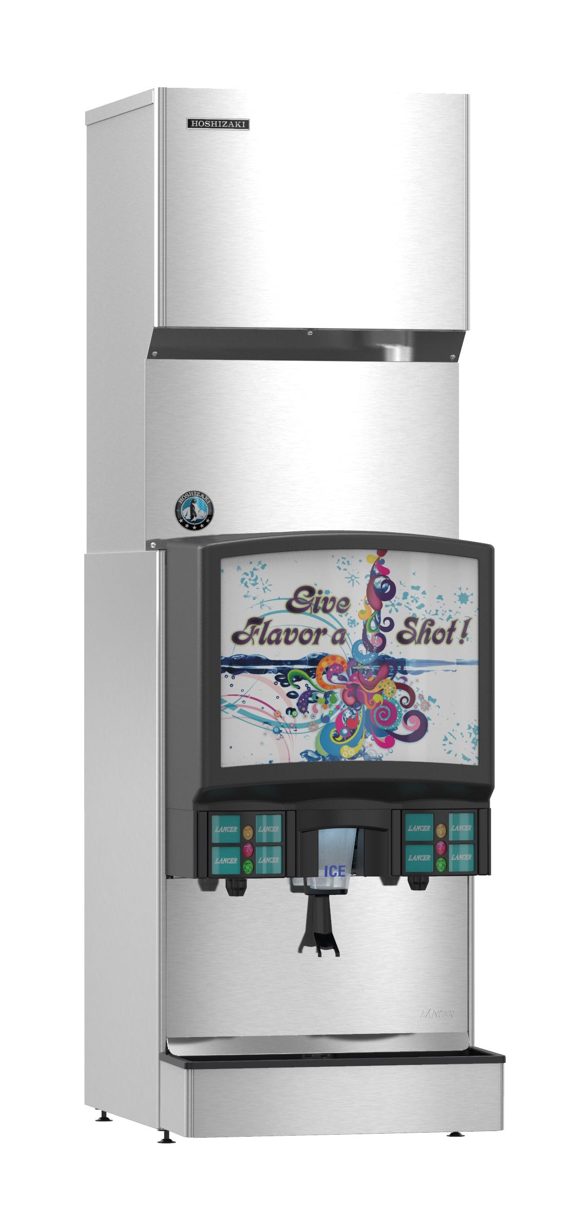 Hoshizaki KMS-1122MLJ Air-Cooled Ice Maker Crescent Cubes