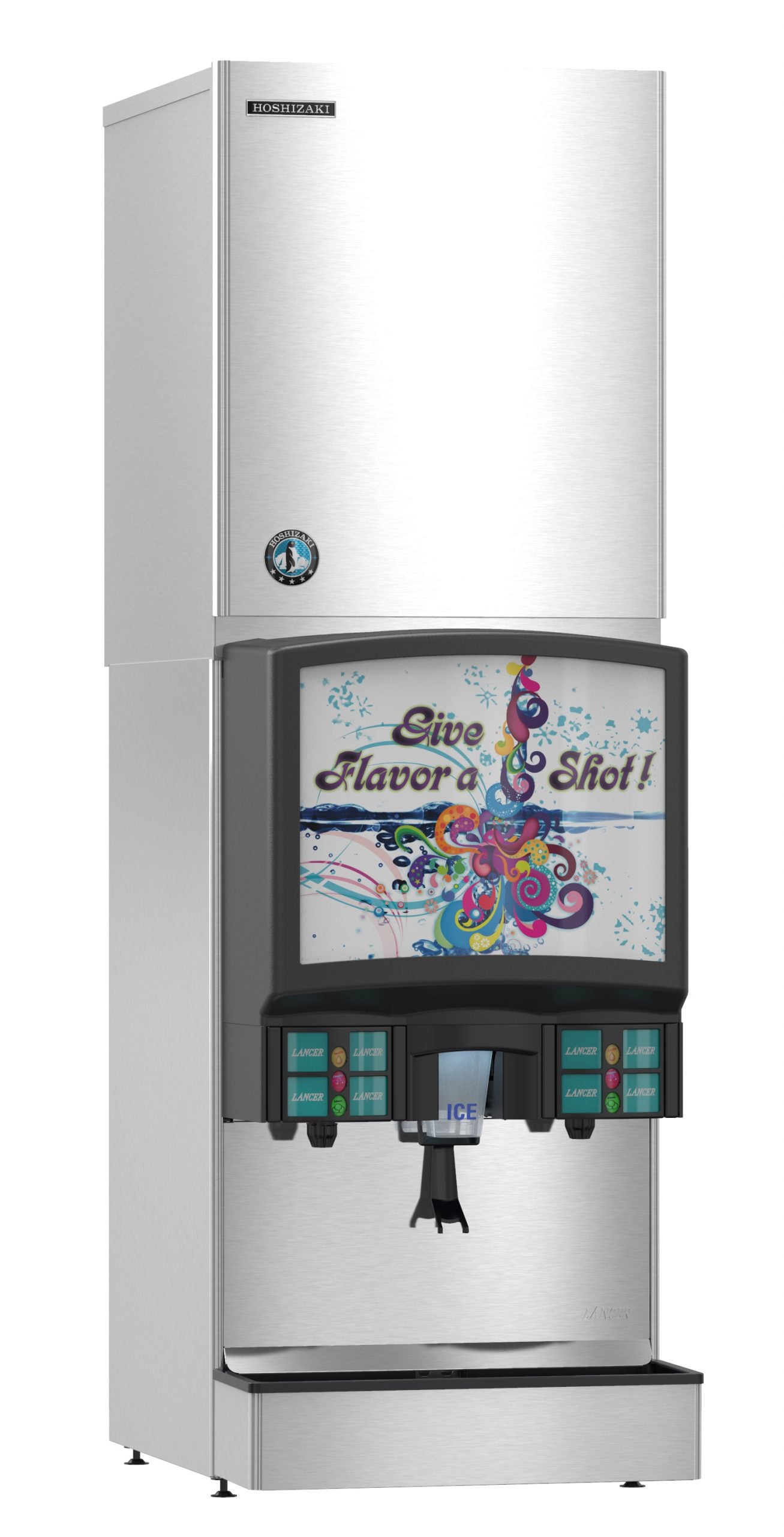 Hoshizaki KMS-822MLJ Air-Cooled Ice Maker Crescent Cube Style