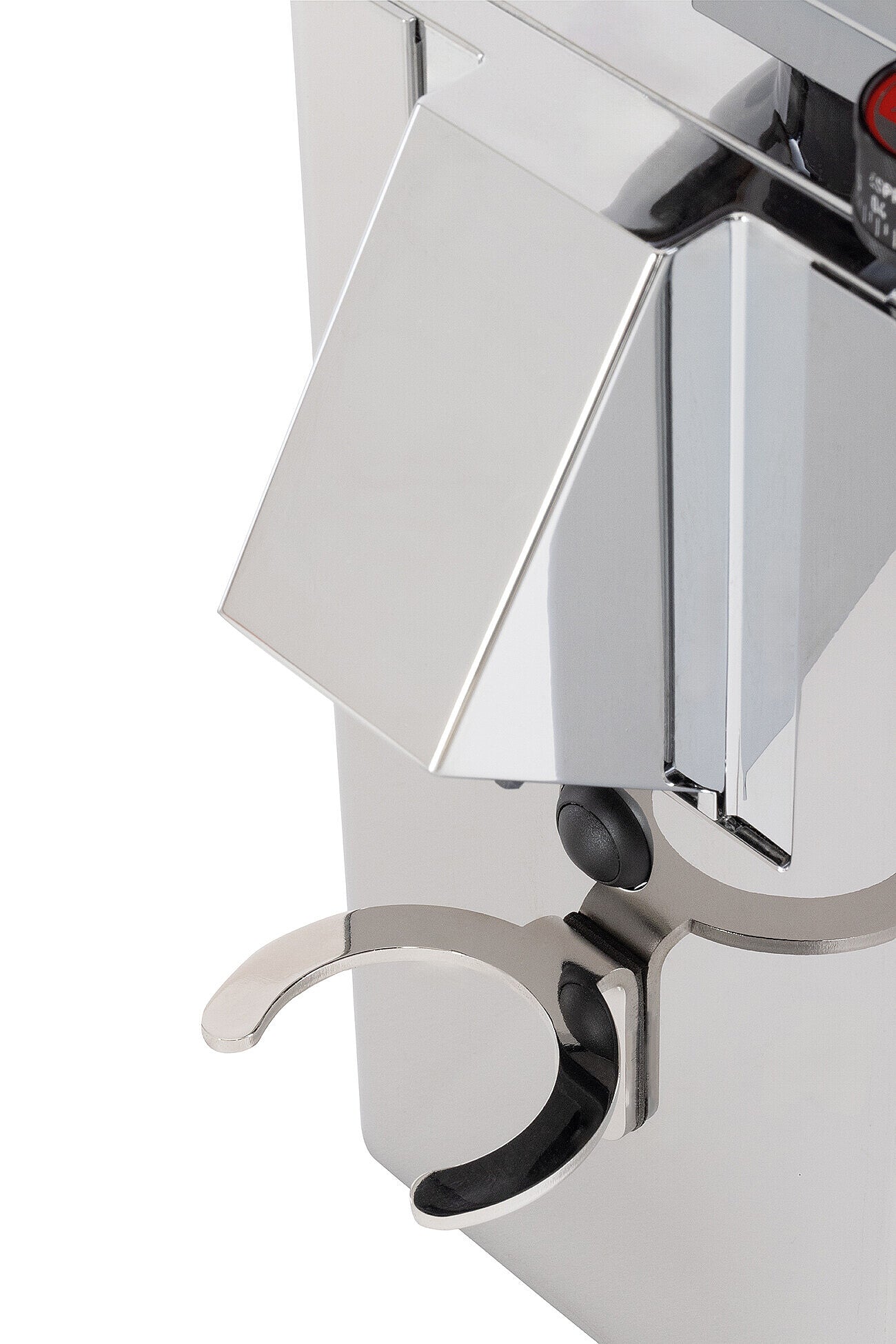 La Pavoni Kube Mill Grinder Flat Burr - Stainless Steel Item# LPGKBS02US