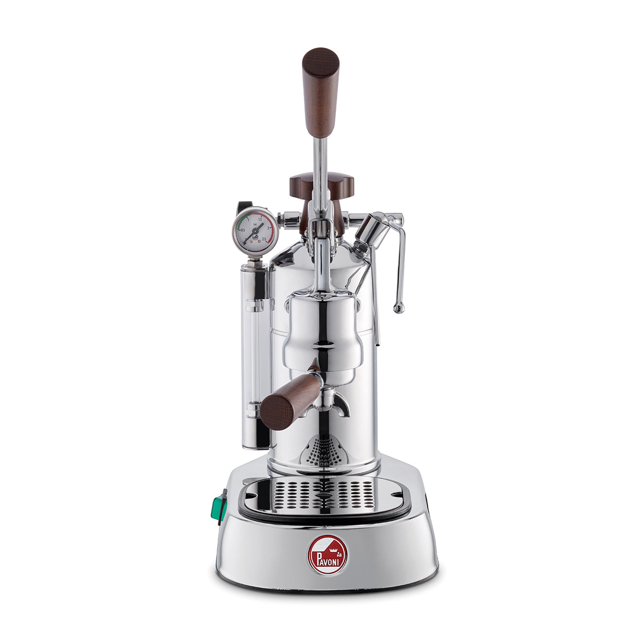 La Pavoni Professional - Chrome with Wood PCW-16