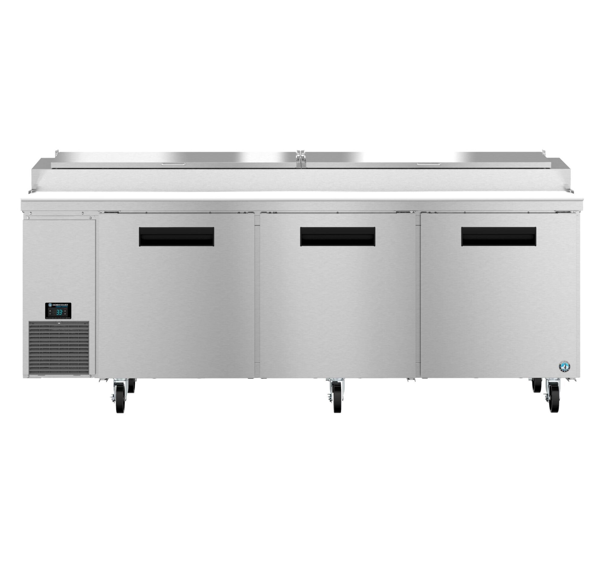 Hoshizaki PR93B 93 Inch Steelheart Pizza Prep Table Reach-in 29.3 cu ft