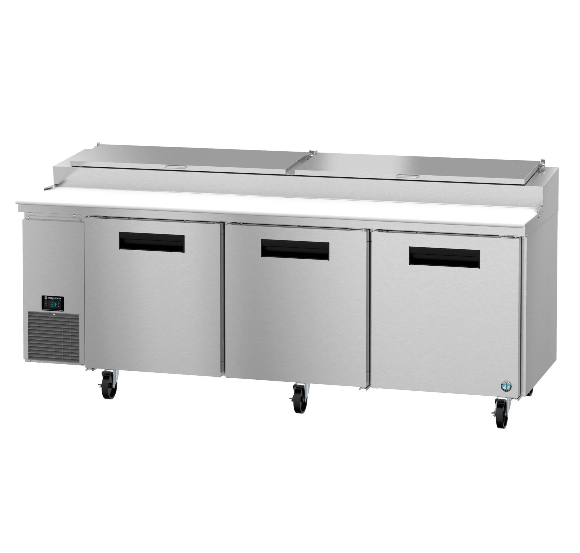 Hoshizaki PR93B 93 Inch Steelheart Pizza Prep Table Reach-in 29.3 cu ft