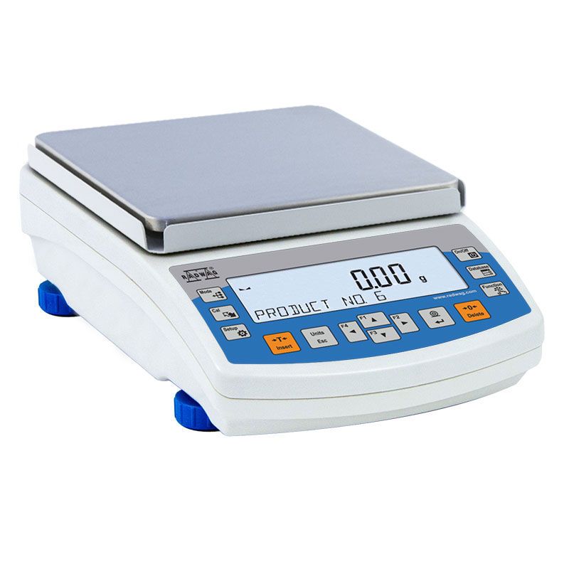 Across International PS 8100.R2.M Radwag R2 Series 8100g Capacity 0.01g Readability 8x8" Precision Balance