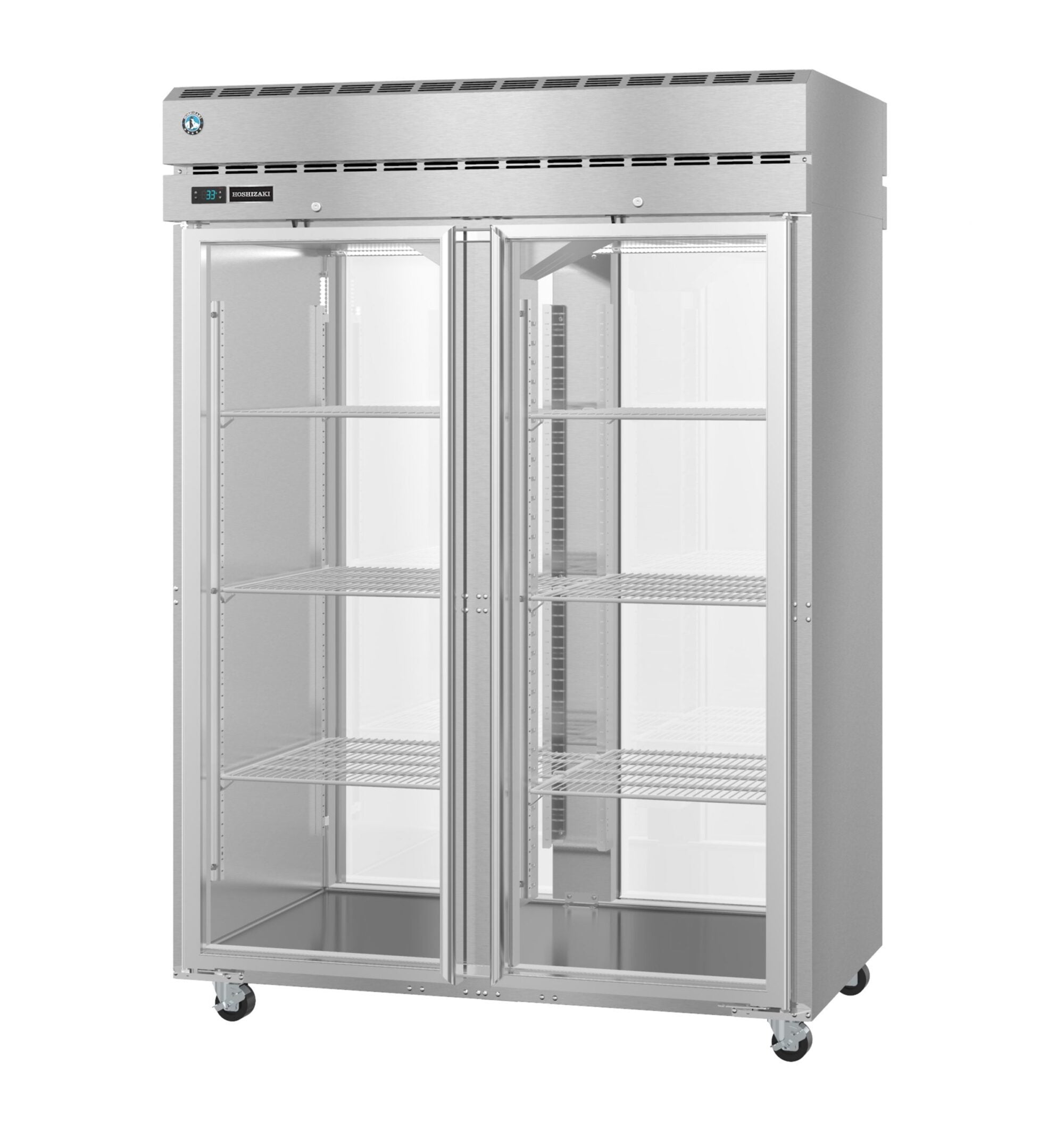 Hoshizaki PT2A-FG-FG 55 Inch Two Section Pass-Thru Refrigerator with 52.5 cu ft