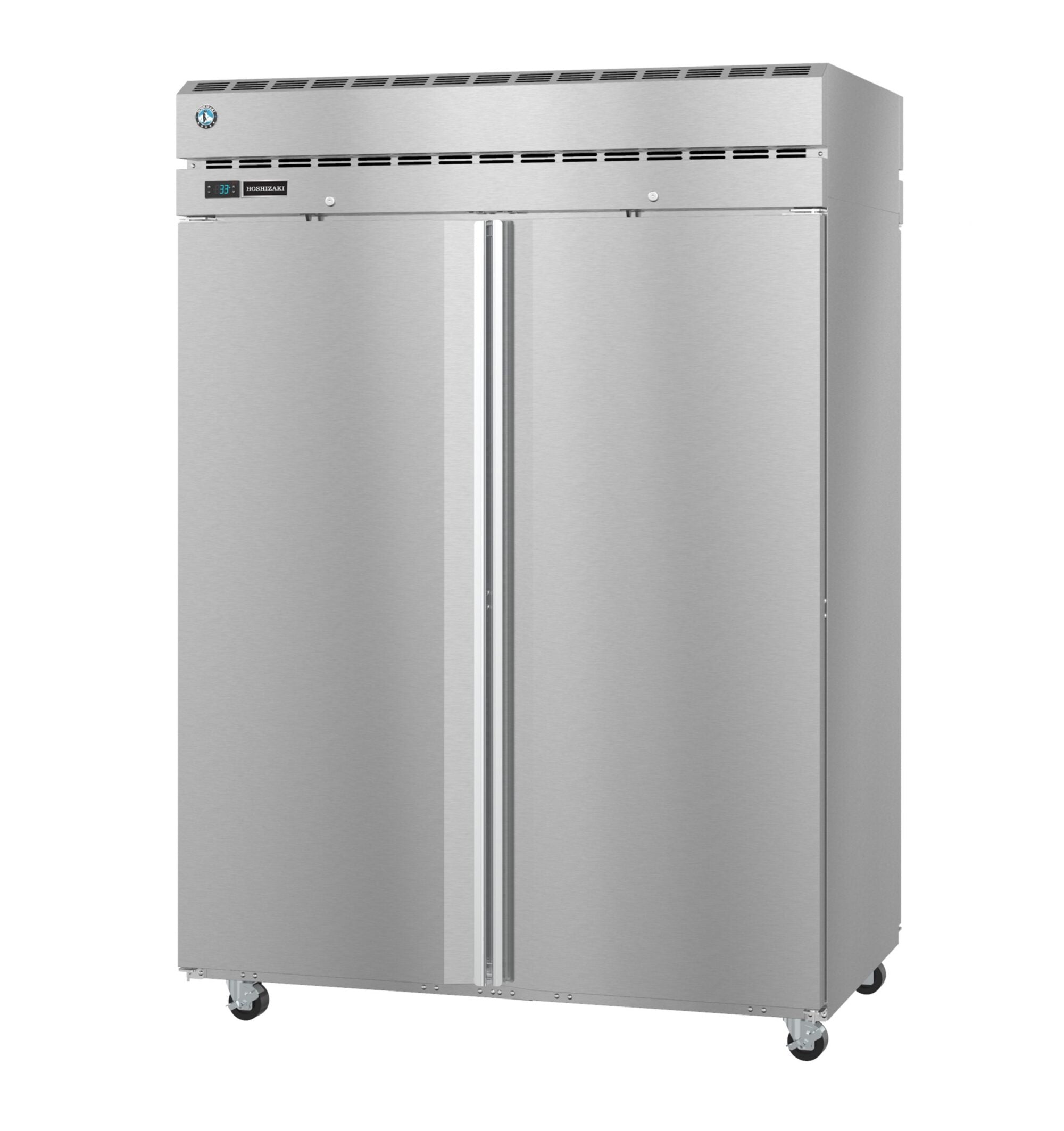 Hoshizaki PT2A-FS-FS 55 Inch Two Section Refrigerator Pass-thru 52.5 cu ft with LED Lighting