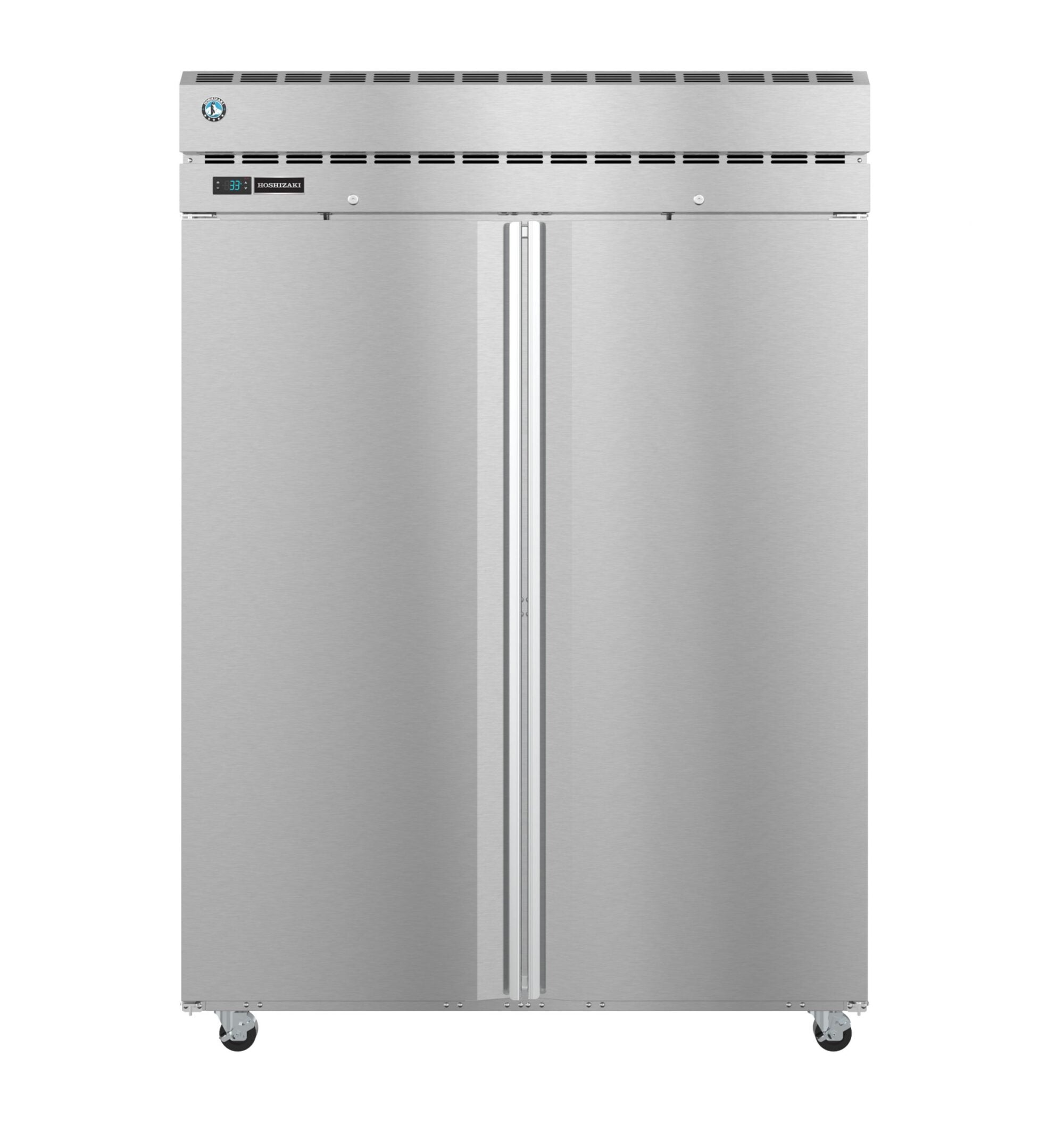 Hoshizaki PT2A-FS-FS 55 Inch Two Section Refrigerator Pass-thru 52.5 cu ft with LED Lighting