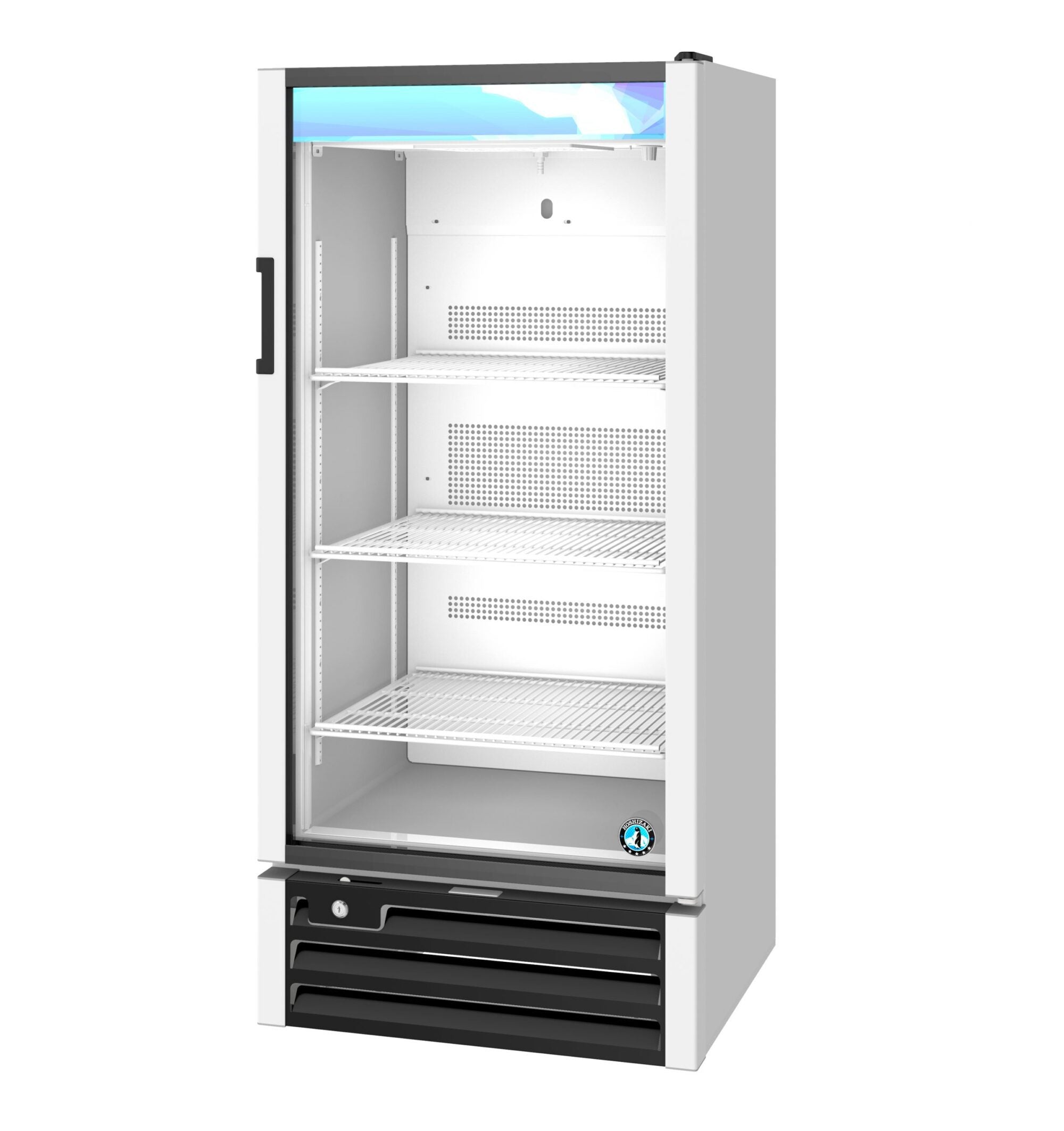 Hoshizaki RM-10-HC 25 Inch Reach-in Refrigerated Merchandiser 8.75 cu ft - One Section