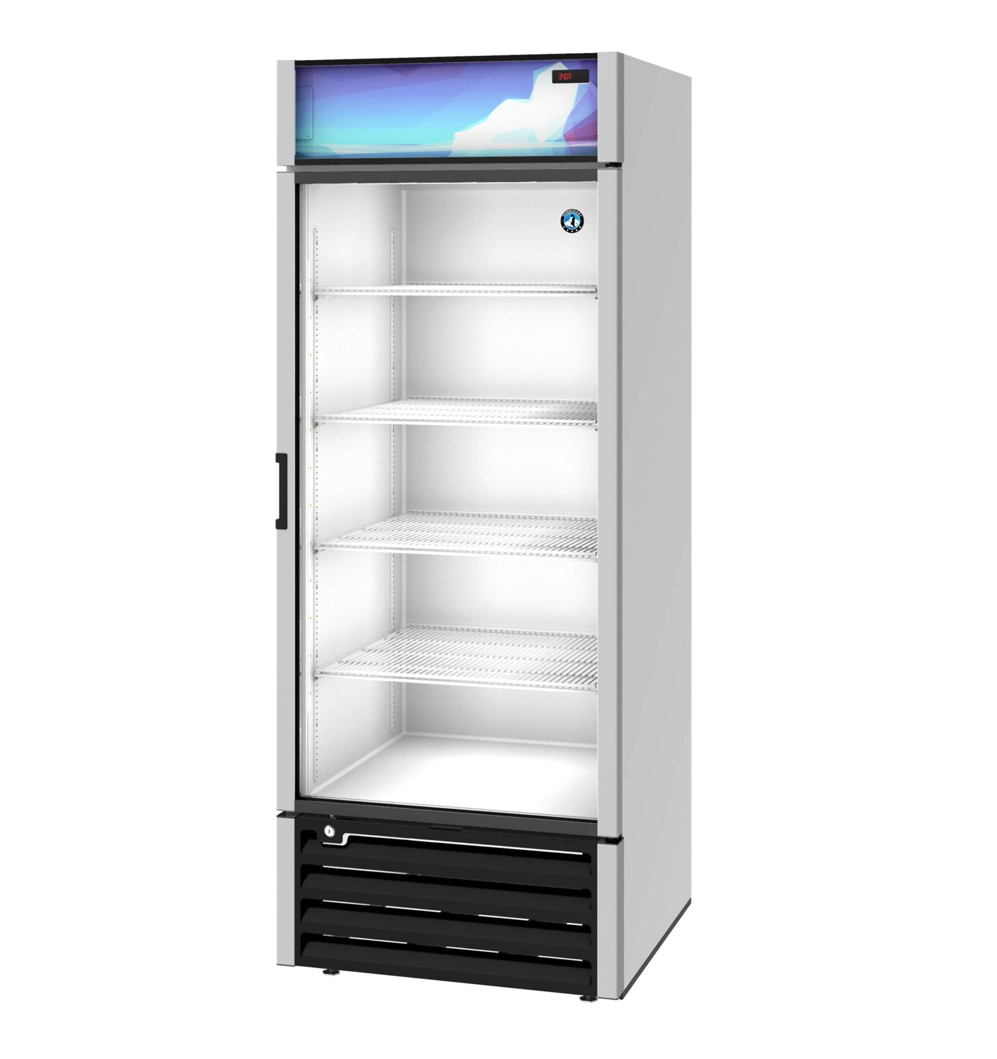 Hoshizaki RM-26-HC 30 Inch Refrigerated Merchandiser Self-contained 26 cu ft