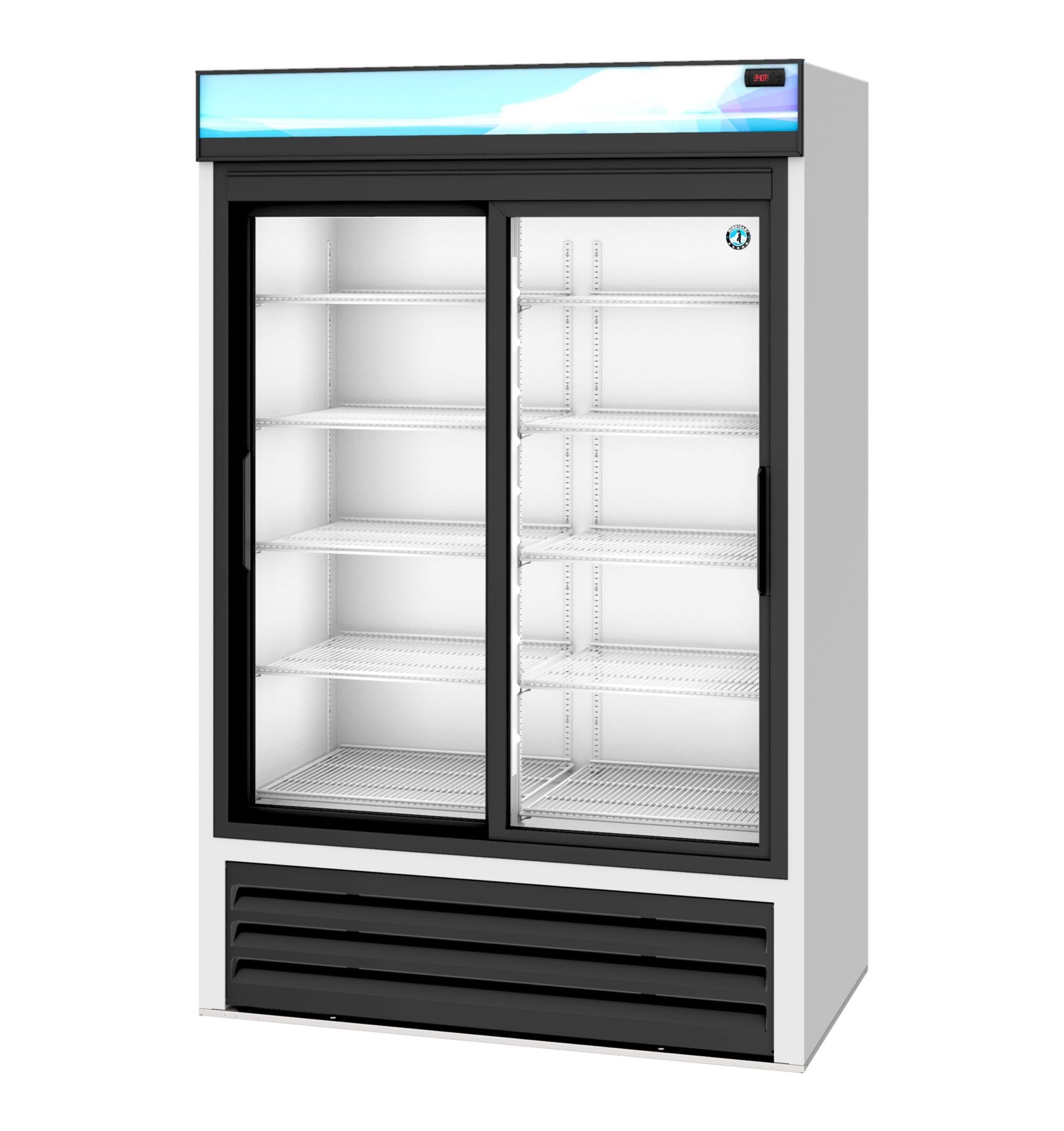 Hoshizaki RM-45-SD-HC 51 Inch Refrigerated Merchandiser 38.26 cu ft Two-section