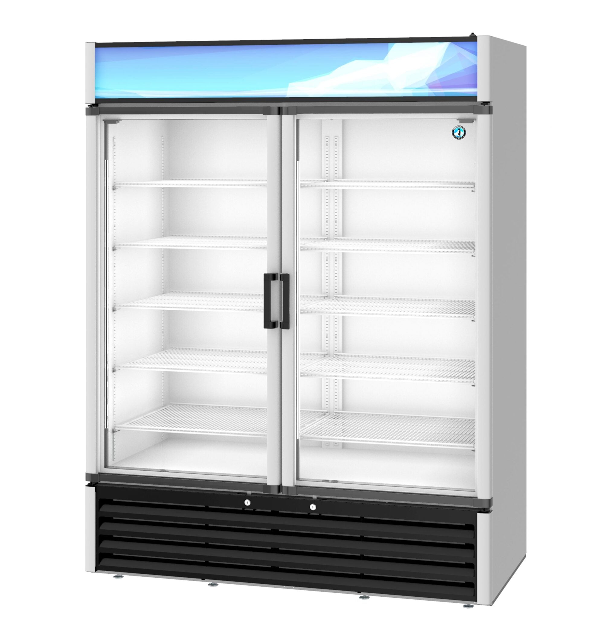 Hoshizaki RM-49-HC 60 Inch Refrigerated Merchandiser 42.61 cu ft Two Section