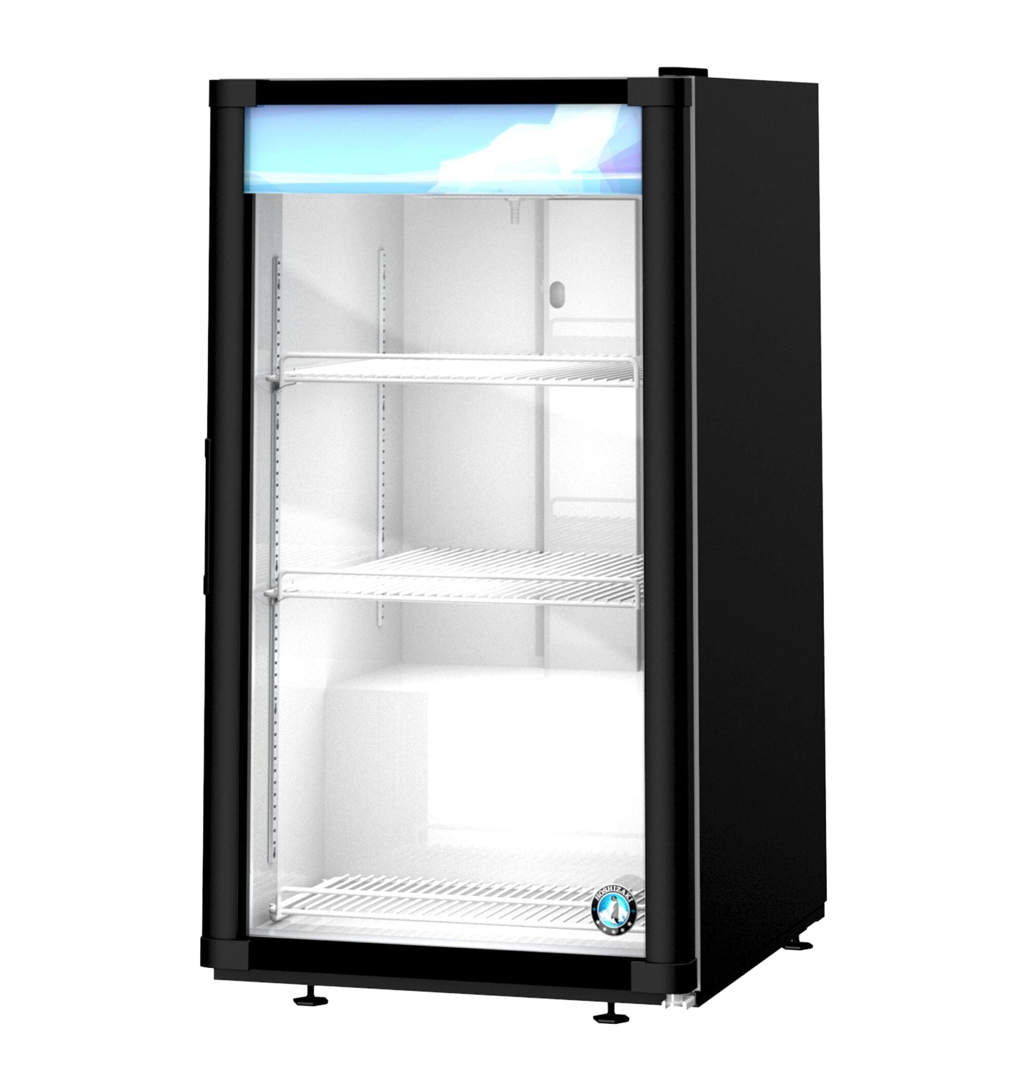 Hoshizaki RM-7-HC-BLK 21 Inch Refrigerated Merchandiser Countertop 5.97 cu ft