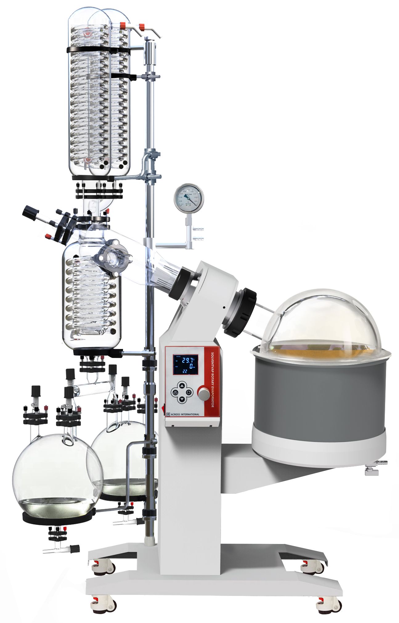 Across International SE26 Ai SolventVap 2.6-Gallon/10L Rotary Evaporator w/ Motorized Lift