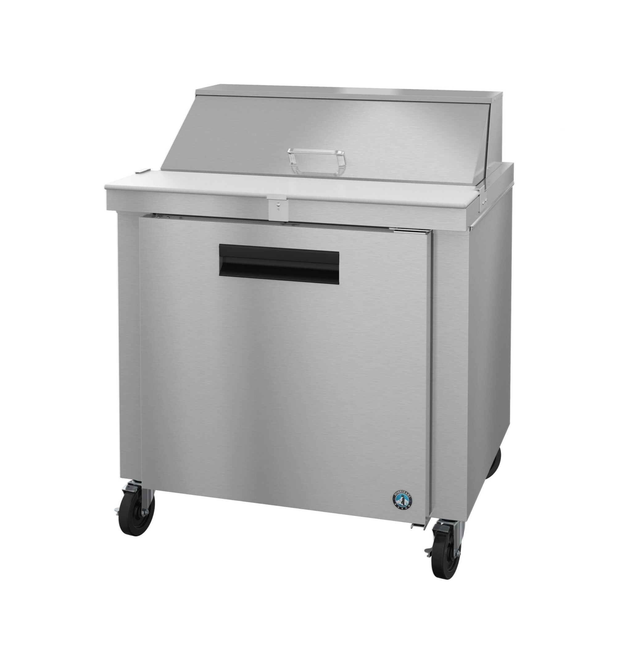 Hoshizaki SR36B-10 36 Inch Stainless Steel Sandwich Top Refrigerator 9.9 cu ft