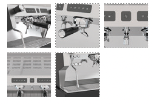 La Pavoni Bar-T 2 Group Full Size Volumetric - 2000W - 230V - Made in Italy