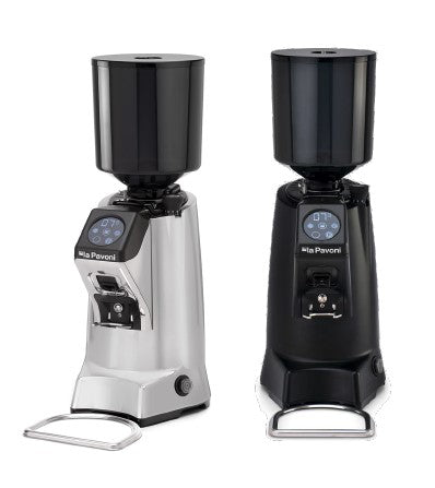 ZIP PRO CROMO by LA PAVONI PROFESSIONAL ESPRESSO COFFEE GRINDER - 120V - MADE IN ITALY