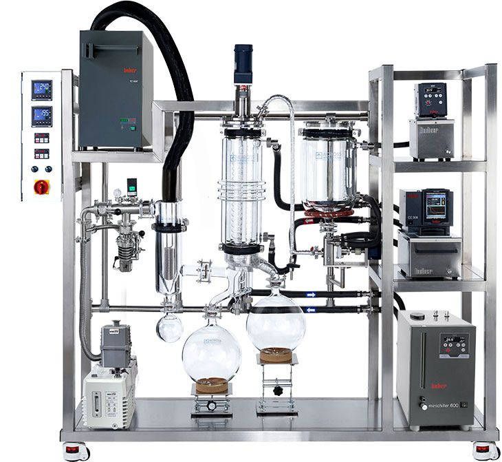 Across International TG-6 Ai 6" Glass Turnkey Thin Film Distillation System ETL