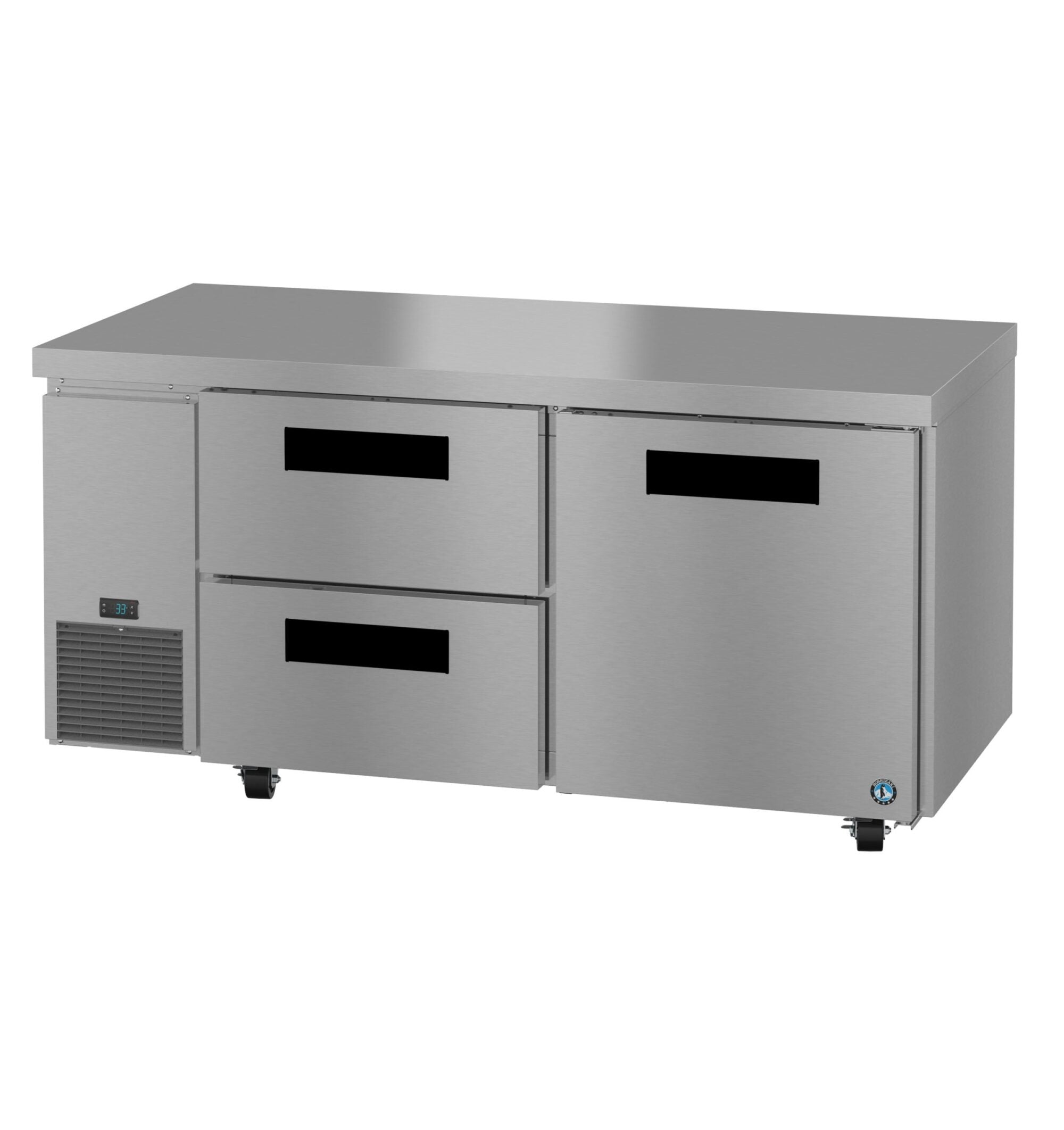 Hoshizaki ULR67B-D2 67 Inch Undercounter Refrigerator 19.97 cu ft Stainless Steel