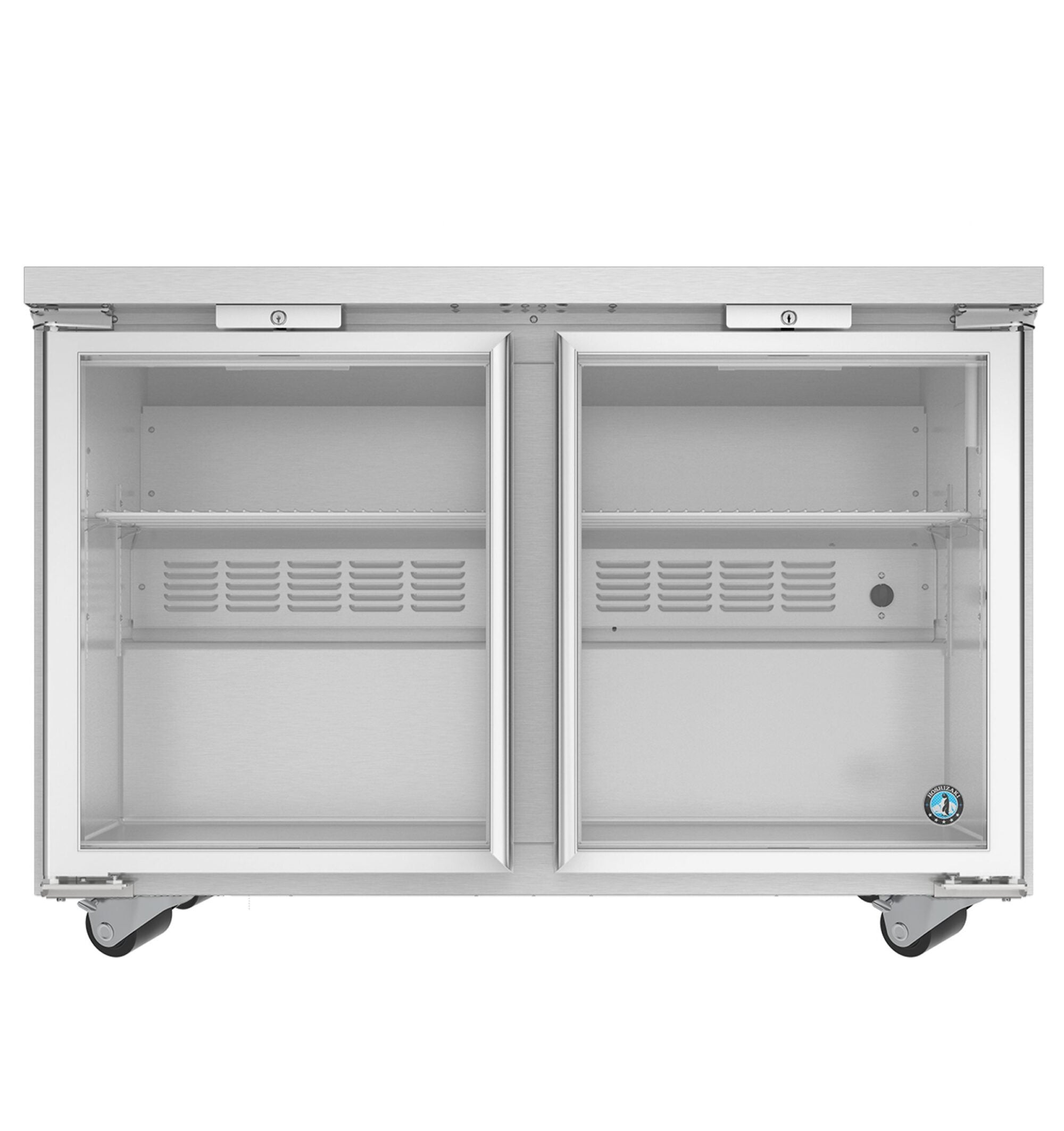 Hoshizaki UR48B-GLP01 48 Inch Two Section Undercounter Refrigerator Stainless Steel