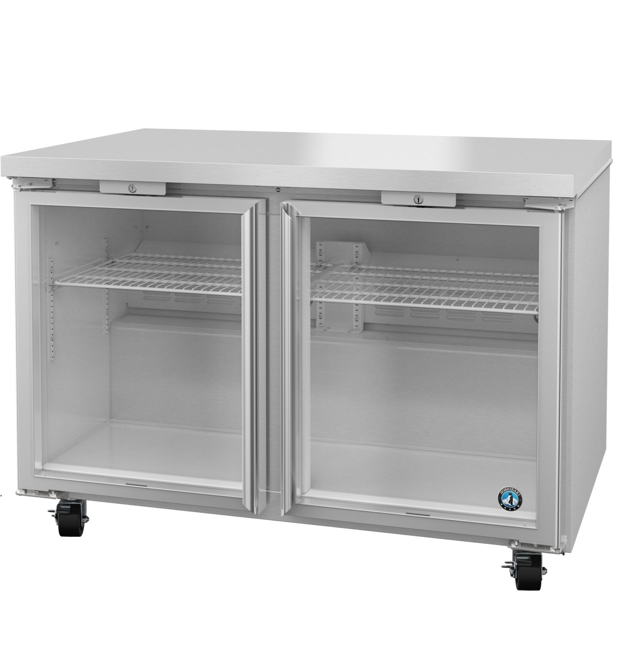 Hoshizaki UR48B-GLP01 48 Inch Two Section Undercounter Refrigerator Stainless Steel